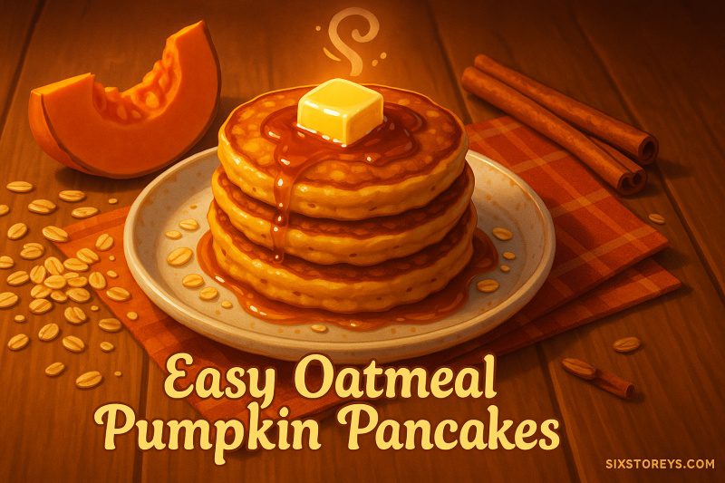 Oatmeal Pumpkin Pancakes Recipe ([cy]) Easy & Healthy