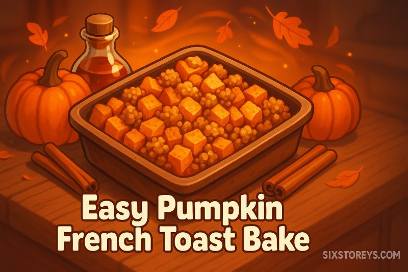 Pumpkin French Toast Bake Recipe