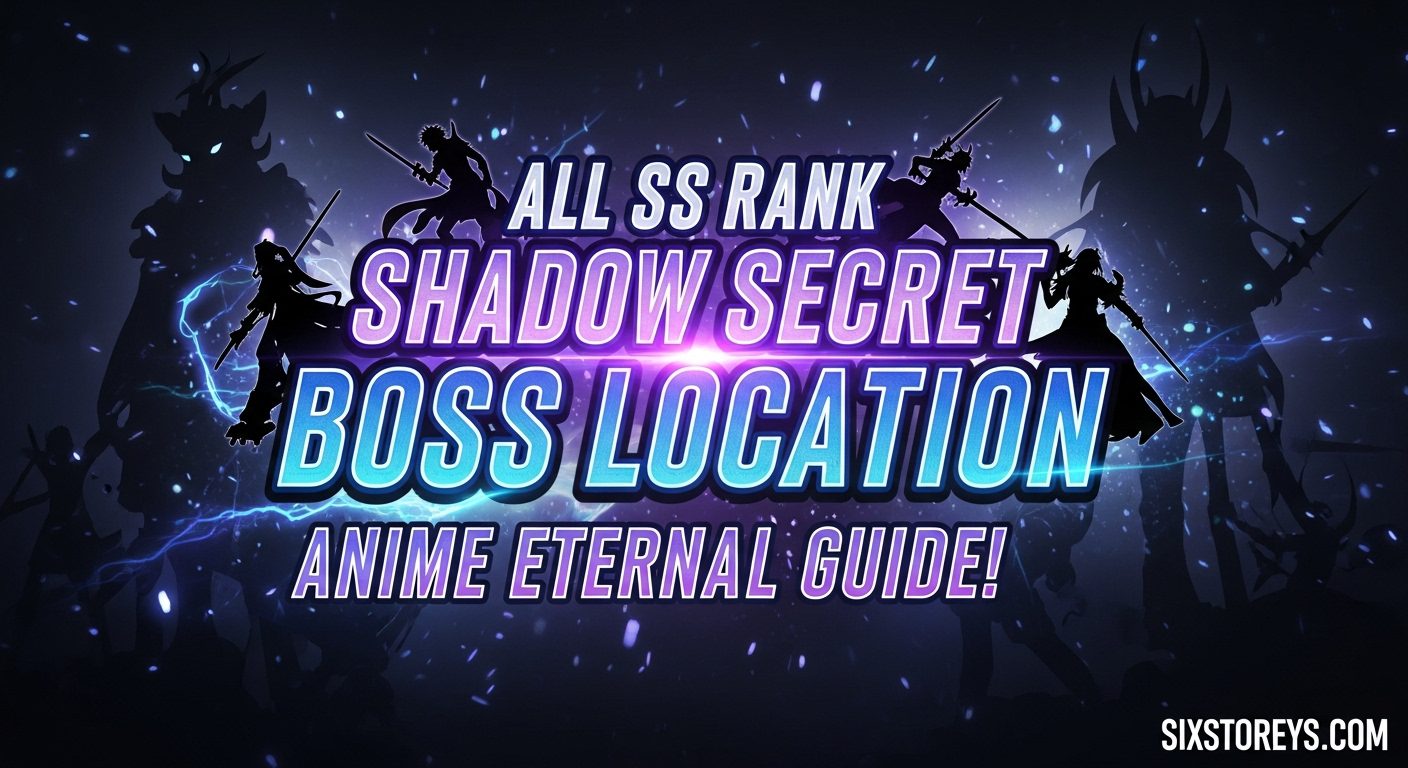 All SS Rank Shadow Secret Boss Location Guide