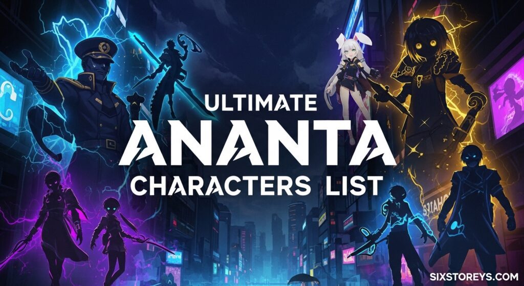 Ananta Characters List