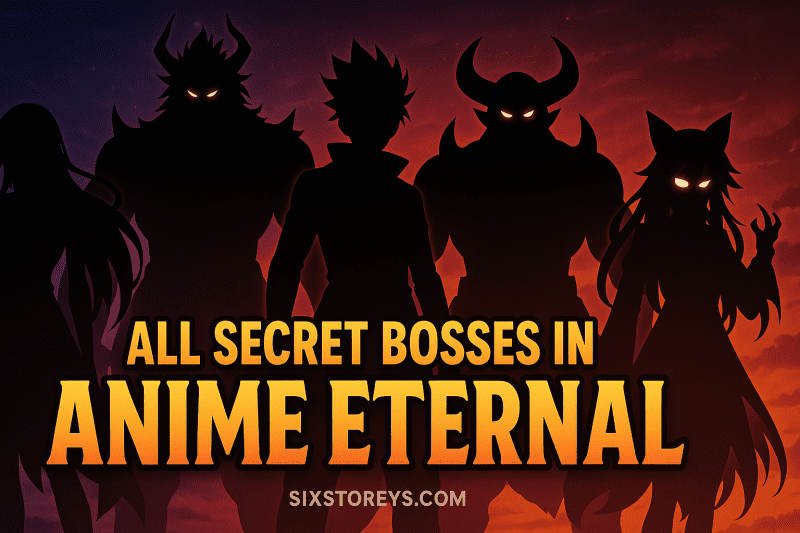 Anime Eternal All Secret Bosses Complete SS Rank List