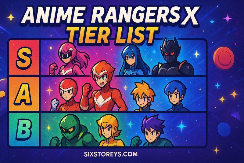 Anime Rangers X Tier List 2025