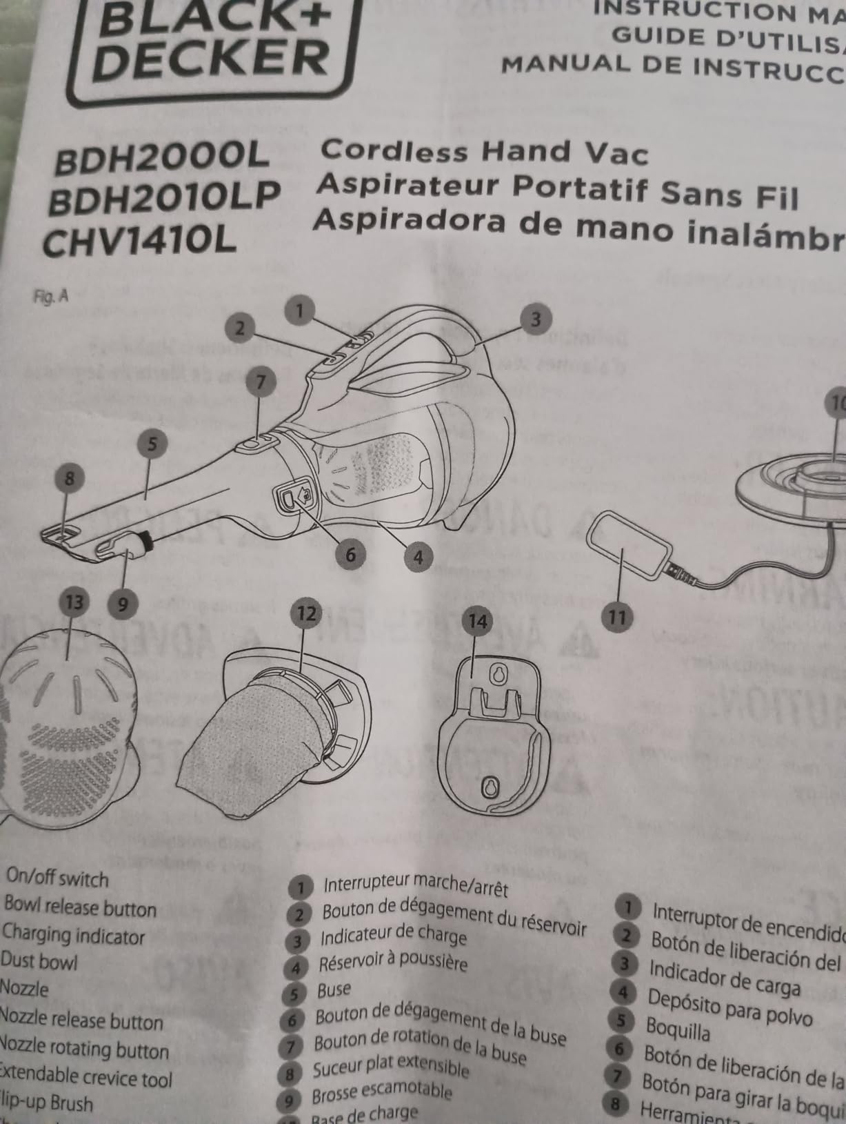 BLACK+DECKER dustbuster AdvancedClean Cordless Handheld Vacuum Customer Review BLACK+DECKER dustbuster AdvancedClean Cordless Handheld Vacuum - Customer Photo 3