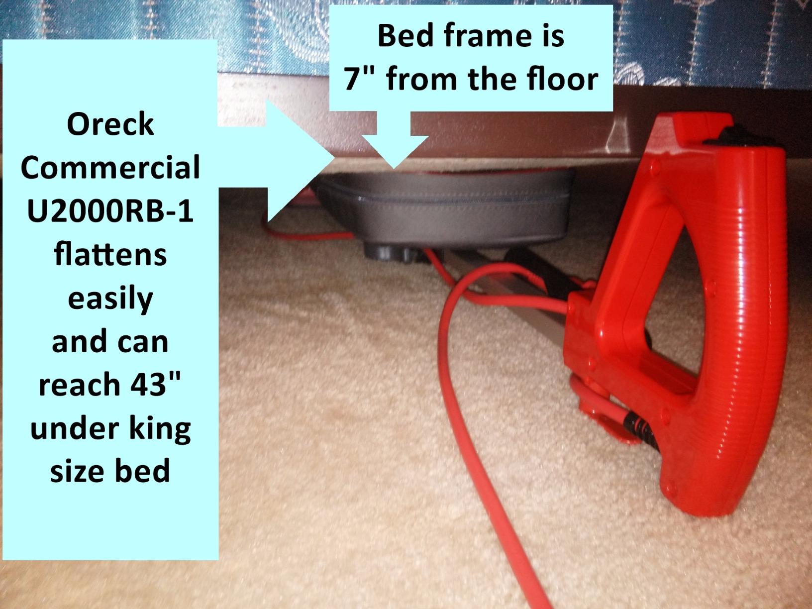 Oreck Commercial Professional Vacuum Cleaner, Bagged Upright Vac for Carpets and Hard Floor, Lightweight Customer Review Oreck Commercial Professional Vacuum Cleaner, Bagged Upright Vac for Carpets and Hard Floor, Lightweight - Customer Photo 2