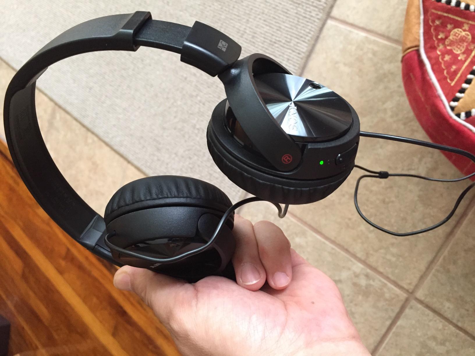 Sony MDRZX110NC Noise Canceling On Ear Headphones, Black Customer Review Sony MDRZX110NC Noise Canceling On Ear Headphones, Black - Customer Photo 1