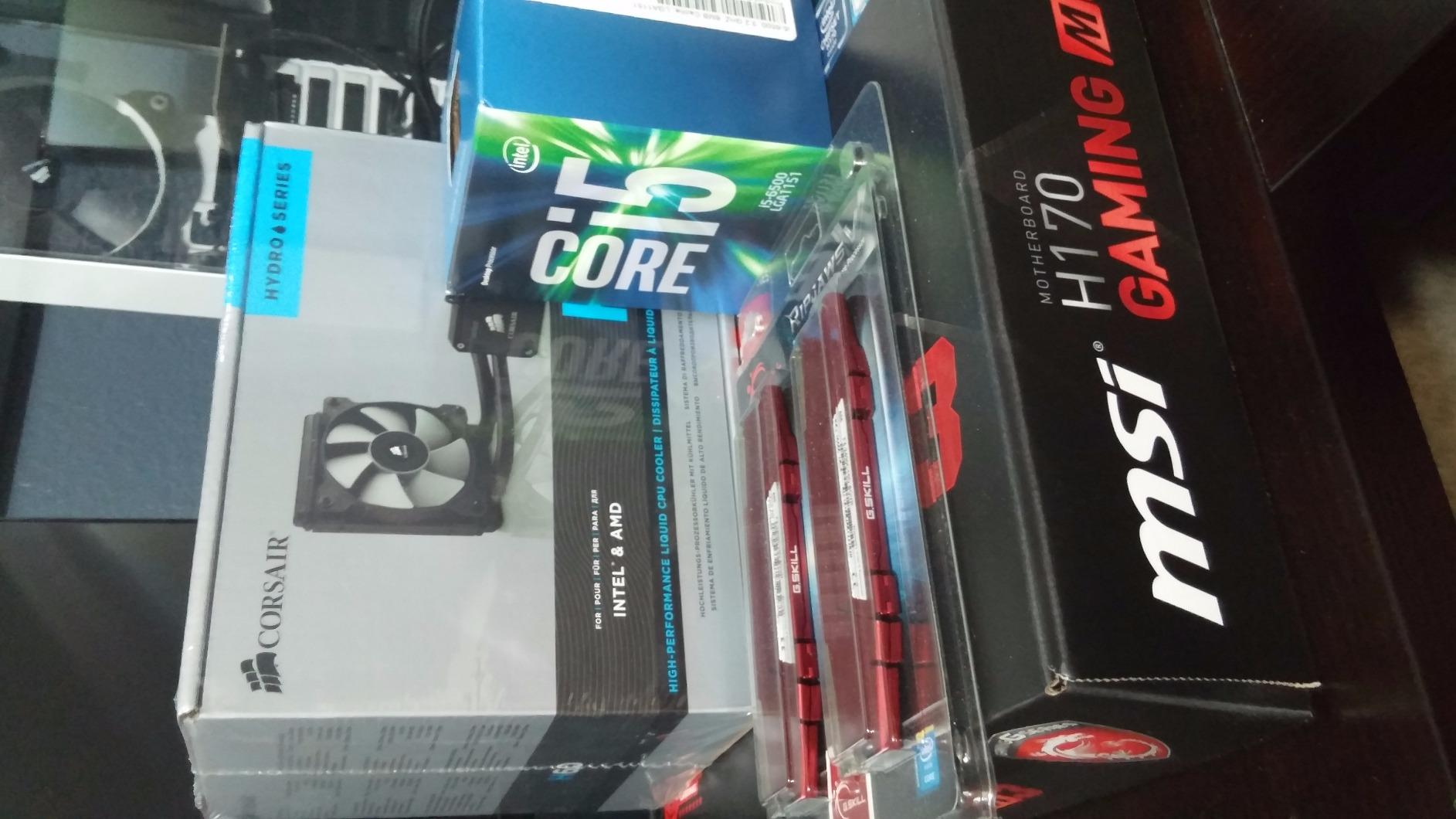 Intel Core i5-6500 3.20 GHz Quad Core Skylake Desktop Processor, Socket LGA 1151, 6MB Cache Customer Review Intel Core i5-6500 3.20 GHz Quad Core Skylake Desktop Processor, Socket LGA 1151, 6MB Cache - Customer Photo 1