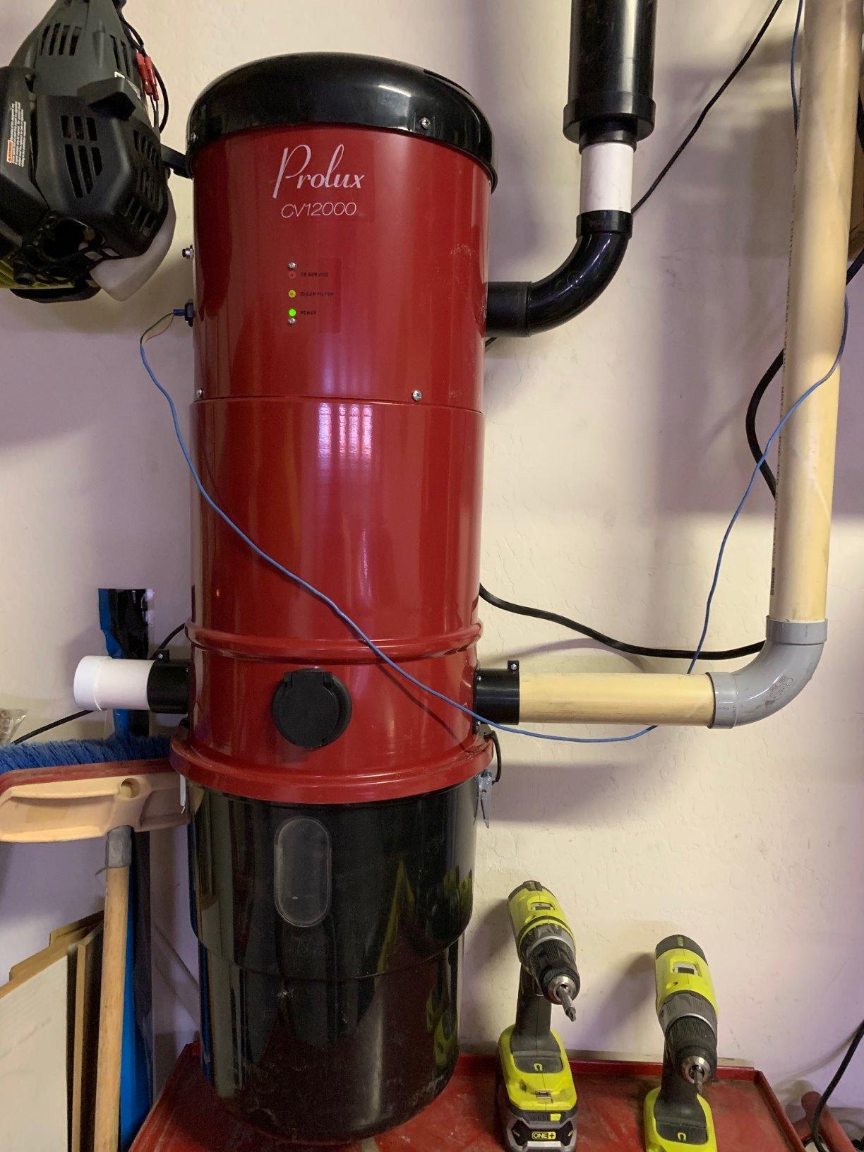 Prolux CV12000 Red Central Vacuum Power Unit w Powerful 2 Stage Motor Customer Review Prolux CV12000 Red Central Vacuum Power Unit w Powerful 2 Stage Motor - Customer Photo 1