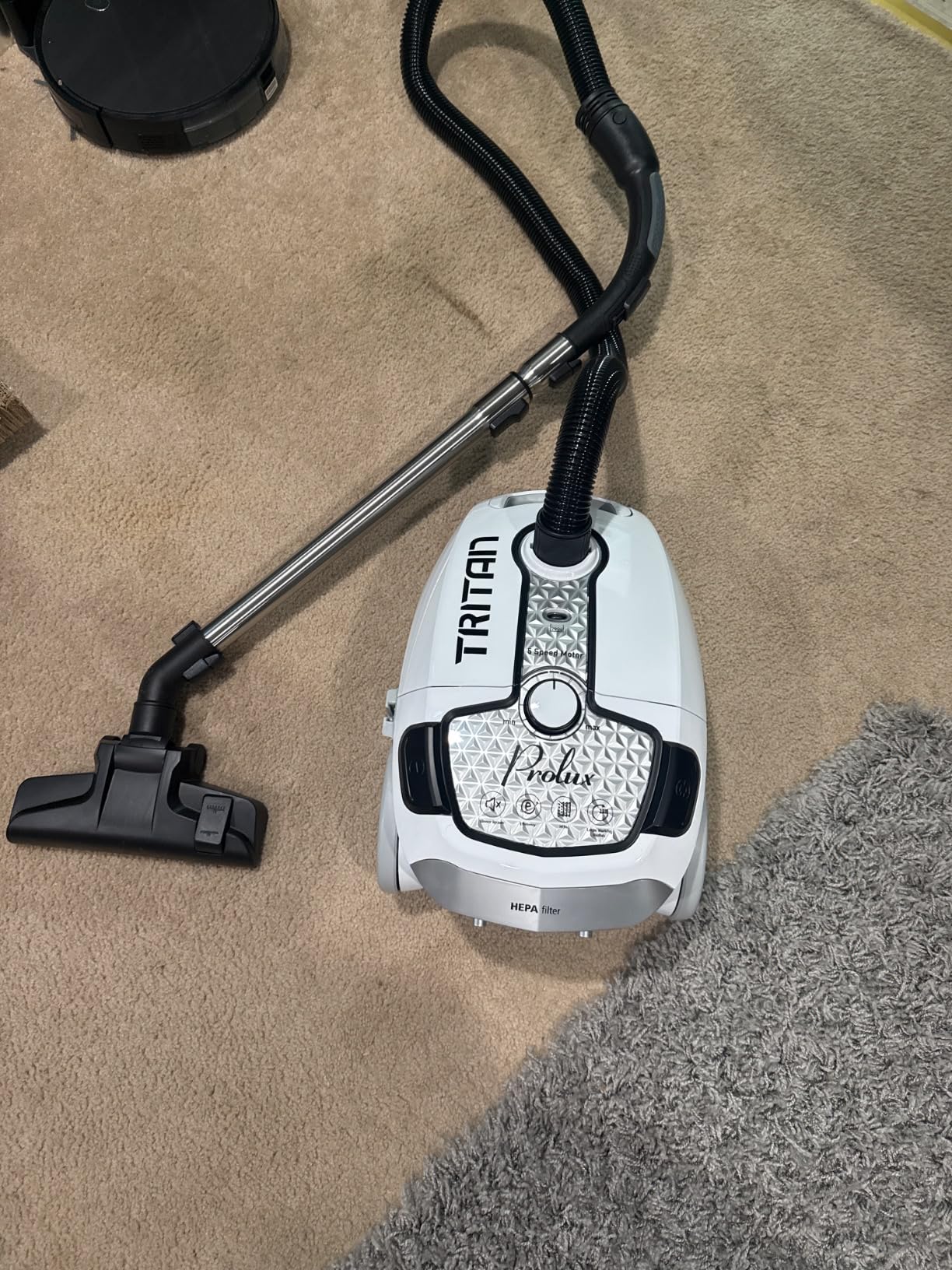 Prolux Tritan Bagged Canister Vacuum Cleaner with Sealed HEPA Filtration, 5-Speed Motor, Best Rated Canister for Pet Hair and Home Cleaning Customer Review Prolux Tritan Bagged Canister Vacuum Cleaner with Sealed HEPA Filtration, 5-Speed Motor, Best Rated Canister for Pet Hair and Home Cleaning - Customer Photo 1