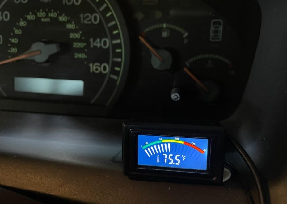 KEYNICE Digital Thermometer, Aquarium Thermometer, Digital Temperature Gauge, Temperature Monitor with Sensor, USB Power Supply, ℉ and ℃ Switchable, LCD Display, USB Thermometer Indoor Outdoor Customer Review KEYNICE Digital Thermometer, Aquarium Thermometer, Digital Temperature Gauge, Temperature Monitor with Sensor, USB Power Supply, ℉ and ℃ Switchable, LCD Display, USB Thermometer Indoor Outdoor - Customer Photo 2