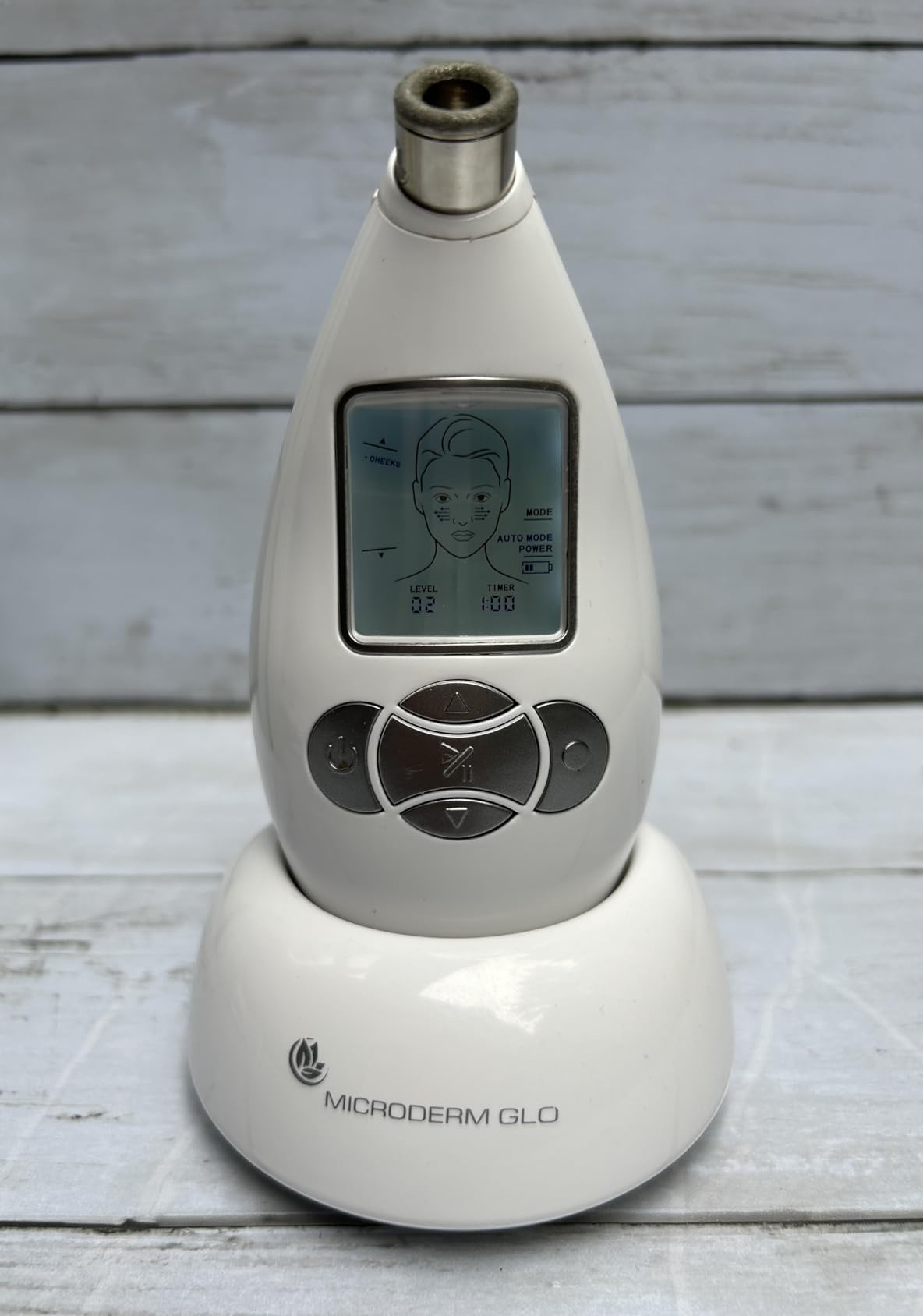 Microderm GLO Diamond Microdermabrasion Machine - Best Gift for Women - Dermabrasion & Anti Aging Wrinkle Skincare - Home Facial Treatment System - Blackhead Remover & Exfoliator for Acne Scars customer photo 1