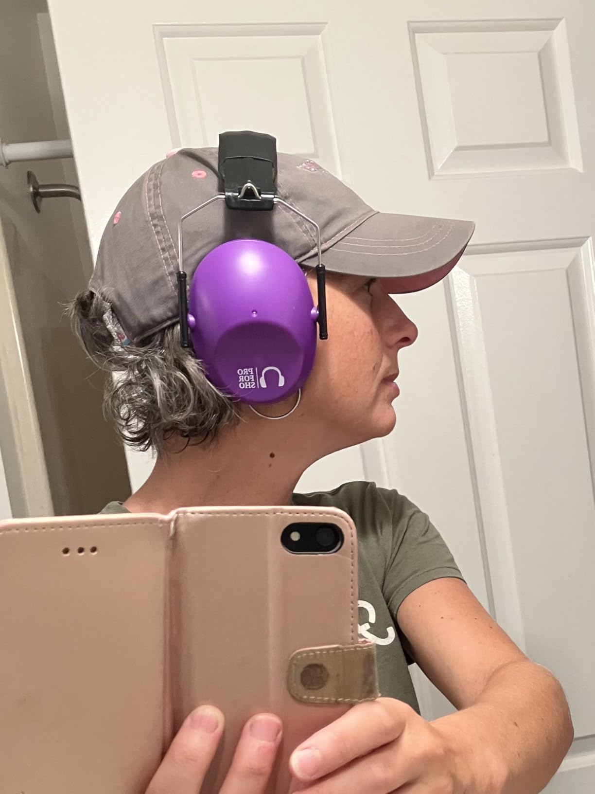Pro For Sho 34dB NRR Hearing Protection Ear Muffs - Highest NRR in Compact Design, Ear Protection for Shooting, Mowing, Work - Customer Photo 1