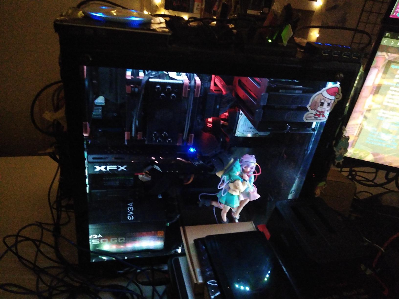 XFX Radeon RX 580 GTS XXX Edition 1386MHz OC+, 8GB GDDR5, VR Ready, Dual BIOS, 3xDP HDMI DVI, AMD Graphics Card (RX-580P8DFD6) Customer Review XFX Radeon RX 580 GTS XXX Edition 1386MHz OC+, 8GB GDDR5, VR Ready, Dual BIOS, 3xDP HDMI DVI, AMD Graphics Card (RX-580P8DFD6) - Customer Photo 2