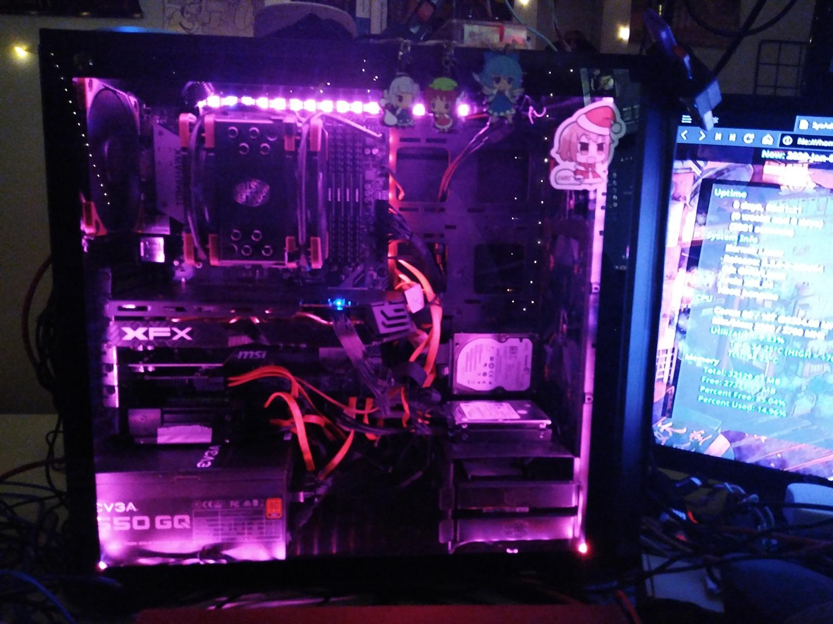 XFX Radeon RX 580 GTS XXX Edition 1386MHz OC+, 8GB GDDR5, VR Ready, Dual BIOS, 3xDP HDMI DVI, AMD Graphics Card Customer Review XFX Radeon RX 580 GTS XXX Edition 1386MHz OC+, 8GB GDDR5, VR Ready, Dual BIOS, 3xDP HDMI DVI, AMD Graphics Card - Customer Photo 2