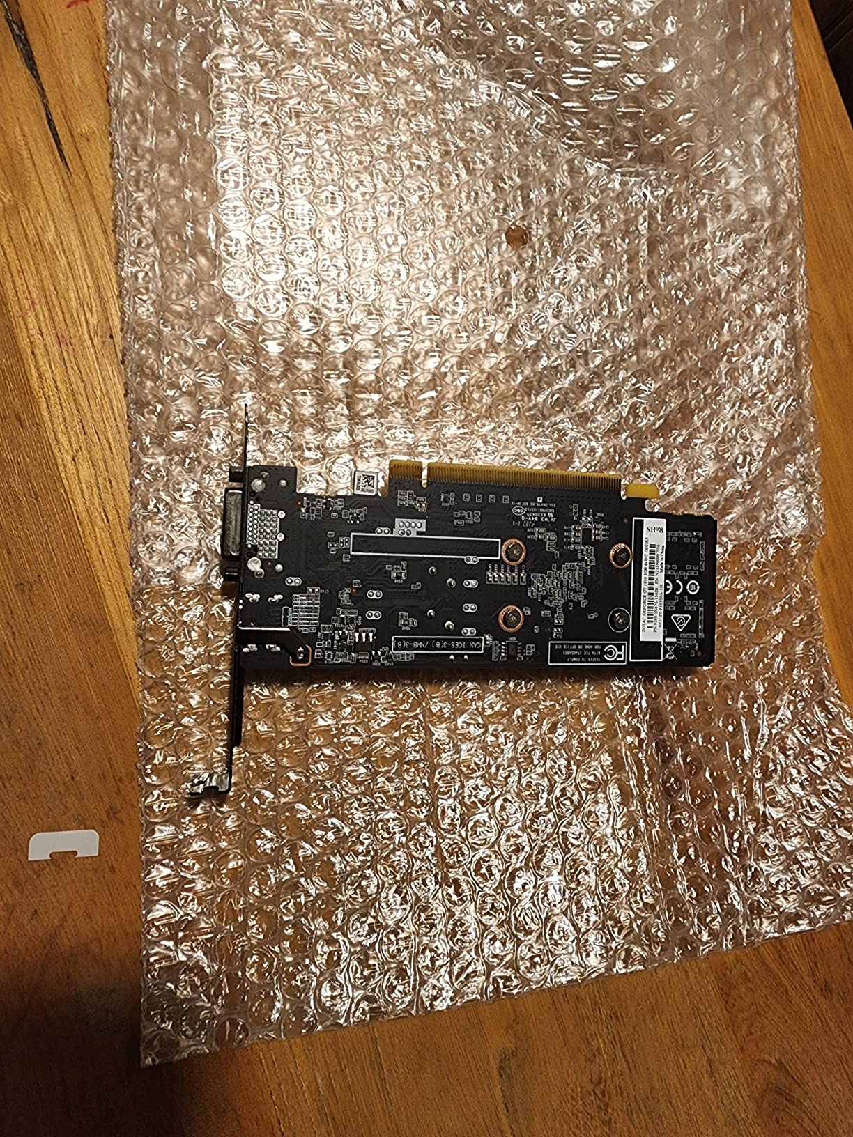 ZOTAC GeForce GT 1030 2GB GDDR5 64-bit PCIe 3.0 DirectX 12 HDCP Ready Low Profile Video Card - Customer Photo 2