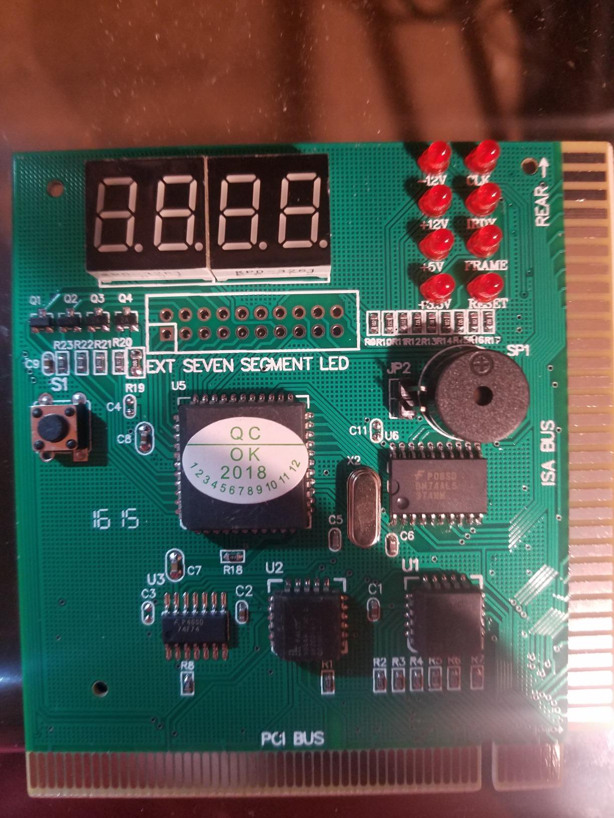 PC Computer PSU and Motherboard Tester Tool PCI & ISA SDRAM Post Test Card Diagnostic Analyzer Starter Kit - Customer Photo 3