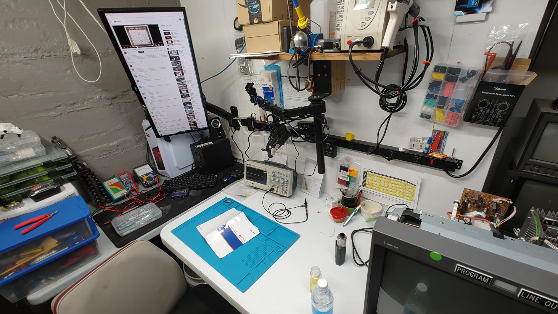 Pro Digital Vacuum Desoldering Station, Anesty Professional Removal Rework Station ZD-915 Iron Gun Built-in Vacuum Pump - Customer Photo 1