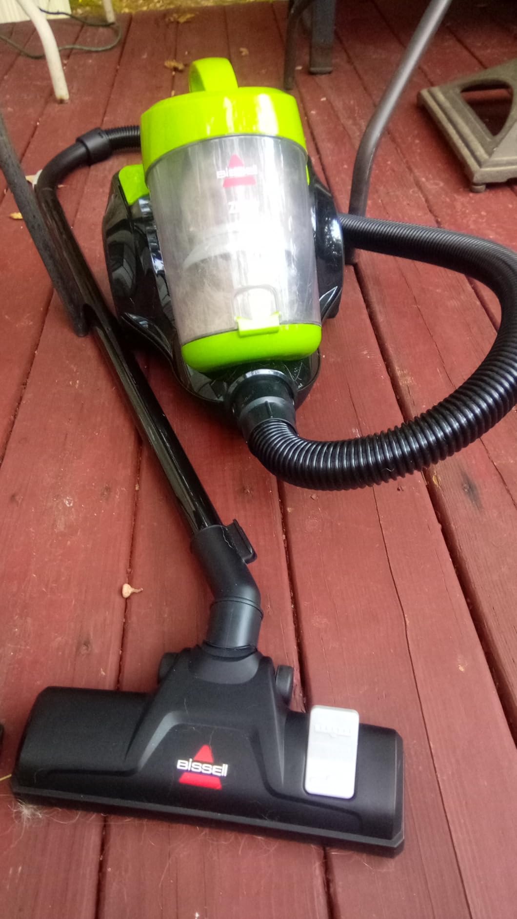Bissell Zing Lightweight, Bagged Canister Vacuum, Purple, 2154A Customer Review Bissell Zing Lightweight, Bagged Canister Vacuum, Purple, 2154A - Customer Photo 1