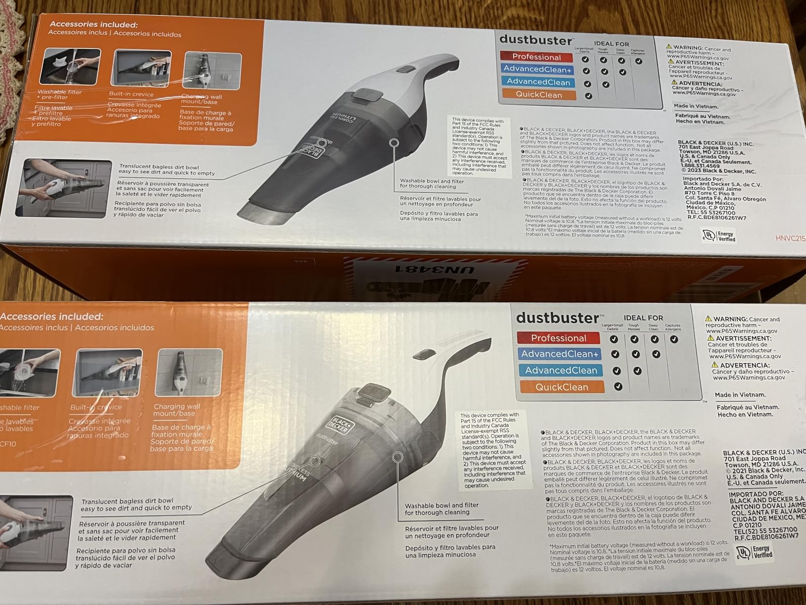 BLACK+DECKER dustbuster QuickClean Cordless Handheld Vacuum, Car Vacuum Portable (HNVC215B10) Customer Review BLACK+DECKER dustbuster QuickClean Cordless Handheld Vacuum, Car Vacuum Portable (HNVC215B10) - Customer Photo 1