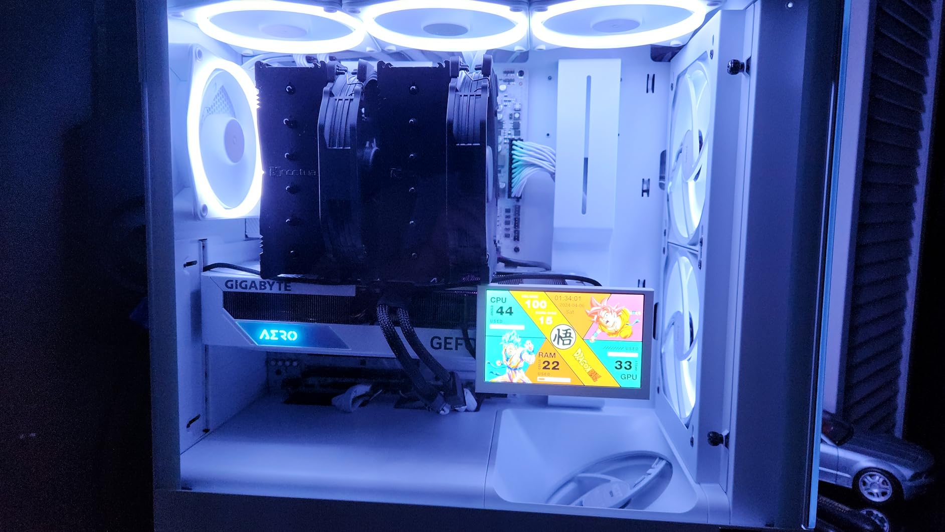 Noctua NH-D15 chromax.Black, Dual-Tower CPU Cooler (140mm, Black) Customer Review Noctua NH-D15 chromax.Black, Dual-Tower CPU Cooler (140mm, Black) - Customer Photo 1