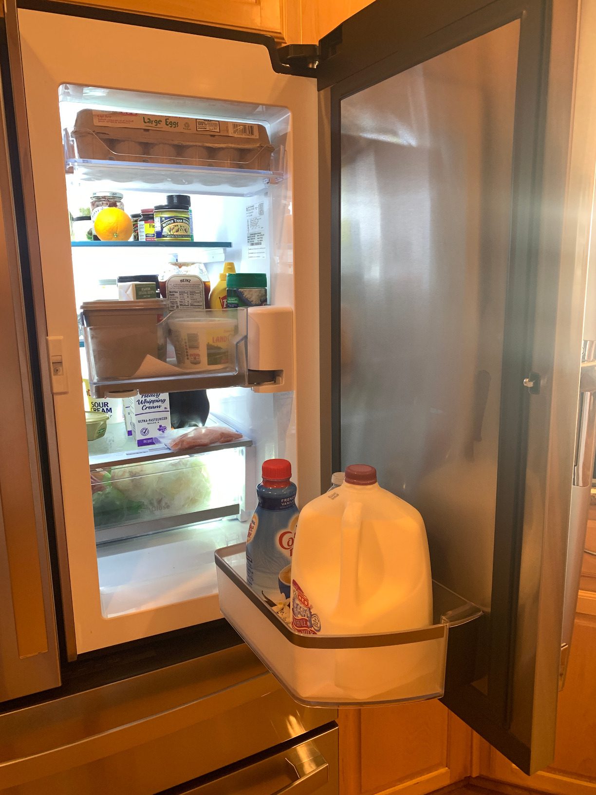GE Profile PVD28BYNFS 28 Cu. Ft. Stainless Steel 4-Door French Door Refrigerator Customer Review GE Profile PVD28BYNFS 28 Cu. Ft. Stainless Steel 4-Door French Door Refrigerator - Customer Photo 2