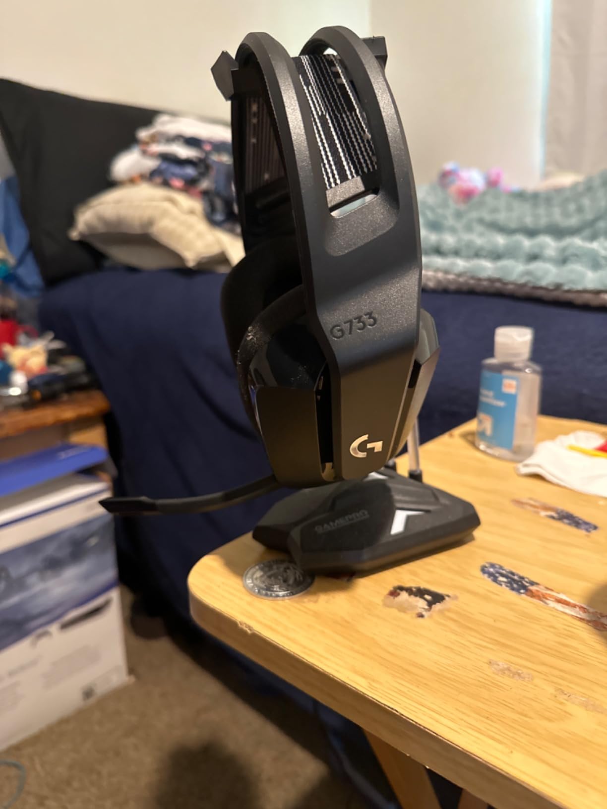 Logitech G733 Lightspeed Wireless Gaming Headset, Suspension Headband, Lightsync RGB, Blue VO!CE Mic, PRO-G Audio – Black Customer Review Logitech G733 Lightspeed Wireless Gaming Headset, Suspension Headband, Lightsync RGB, Blue VO!CE Mic, PRO-G Audio – Black - Customer Photo 3
