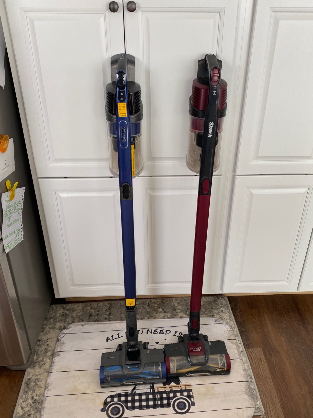 Shark Cordless Vacuum Cleaner with HEPA Filter, Lightweight, Portable, Rechargeable, Powerful Pet Hair Pickup, Removable Handheld, Crevice Tool, Dusting Brush, 50-min Runtime, Blue, IZ363HT Customer Review Shark Cordless Vacuum Cleaner with HEPA Filter, Lightweight, Portable, Rechargeable, Powerful Pet Hair Pickup, Removable Handheld, Crevice Tool, Dusting Brush, 50-min Runtime, Blue, IZ363HT - Customer Photo 2