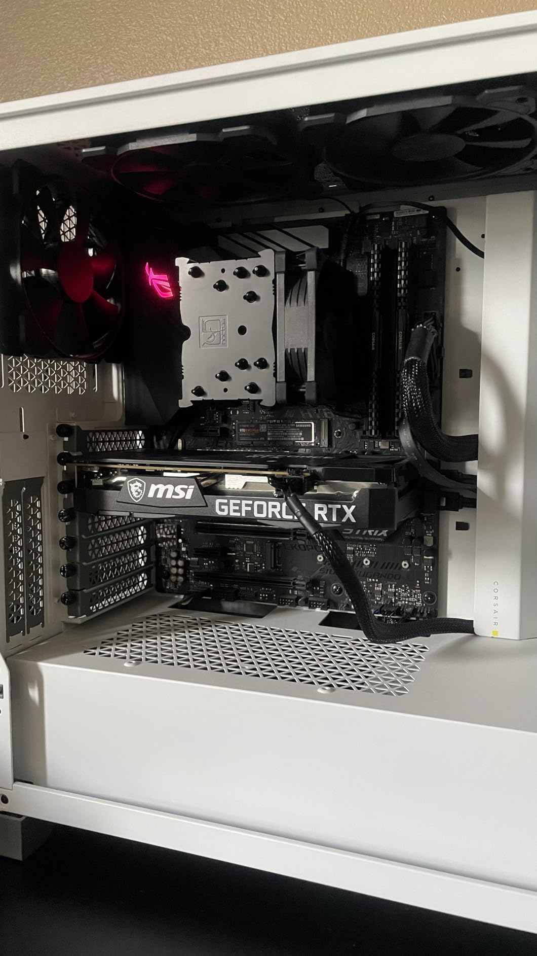 Noctua NH-U9S chromax.Black, 92mm Single-Tower CPU Cooler (Black) - Customer Photo 2