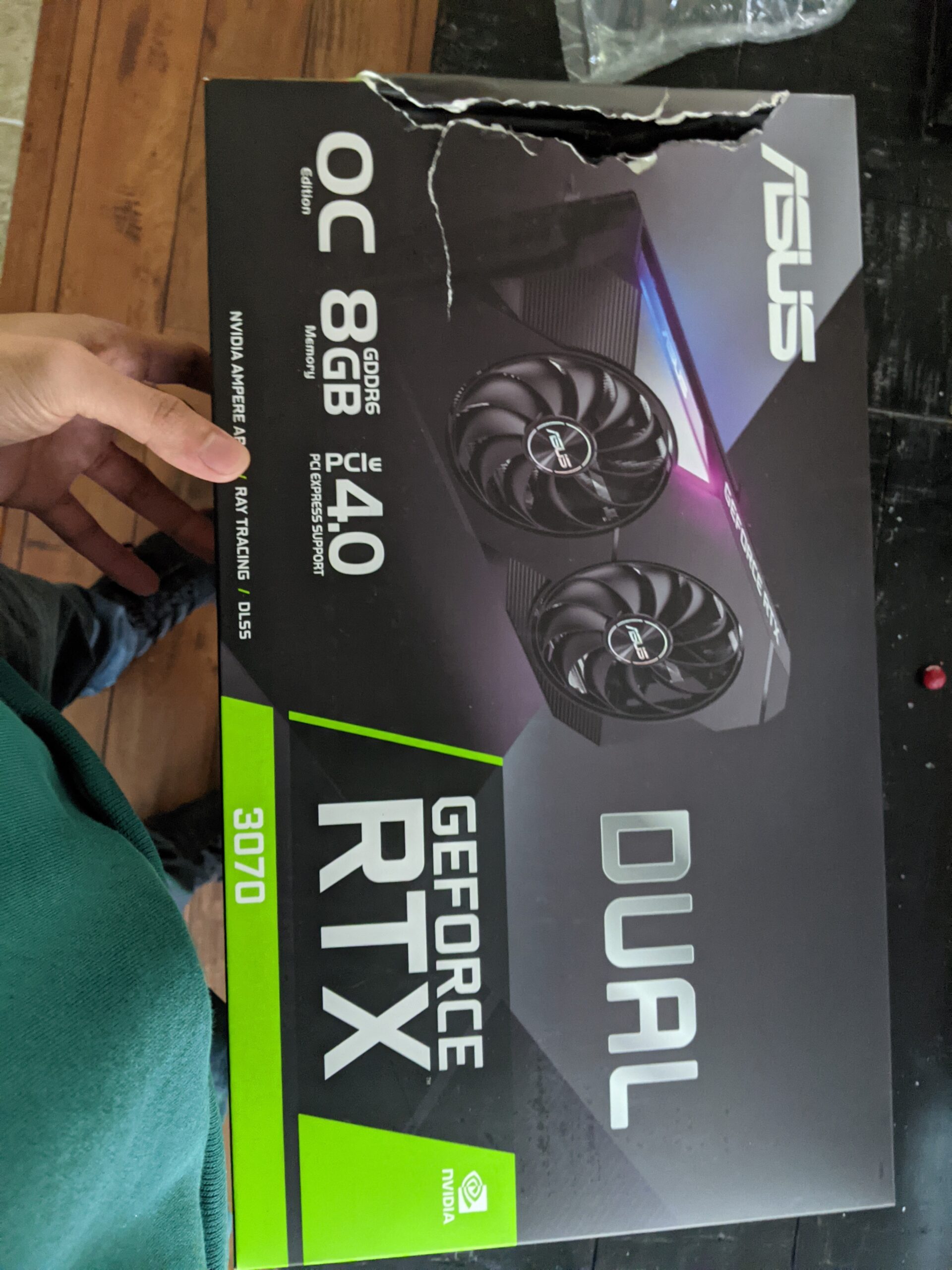 ASUS Dual NVIDIA GeForce RTX 3070 OC Edition Gaming Graphics Card Customer Review ASUS Dual NVIDIA GeForce RTX 3070 OC Edition Gaming Graphics Card - Customer Photo 1