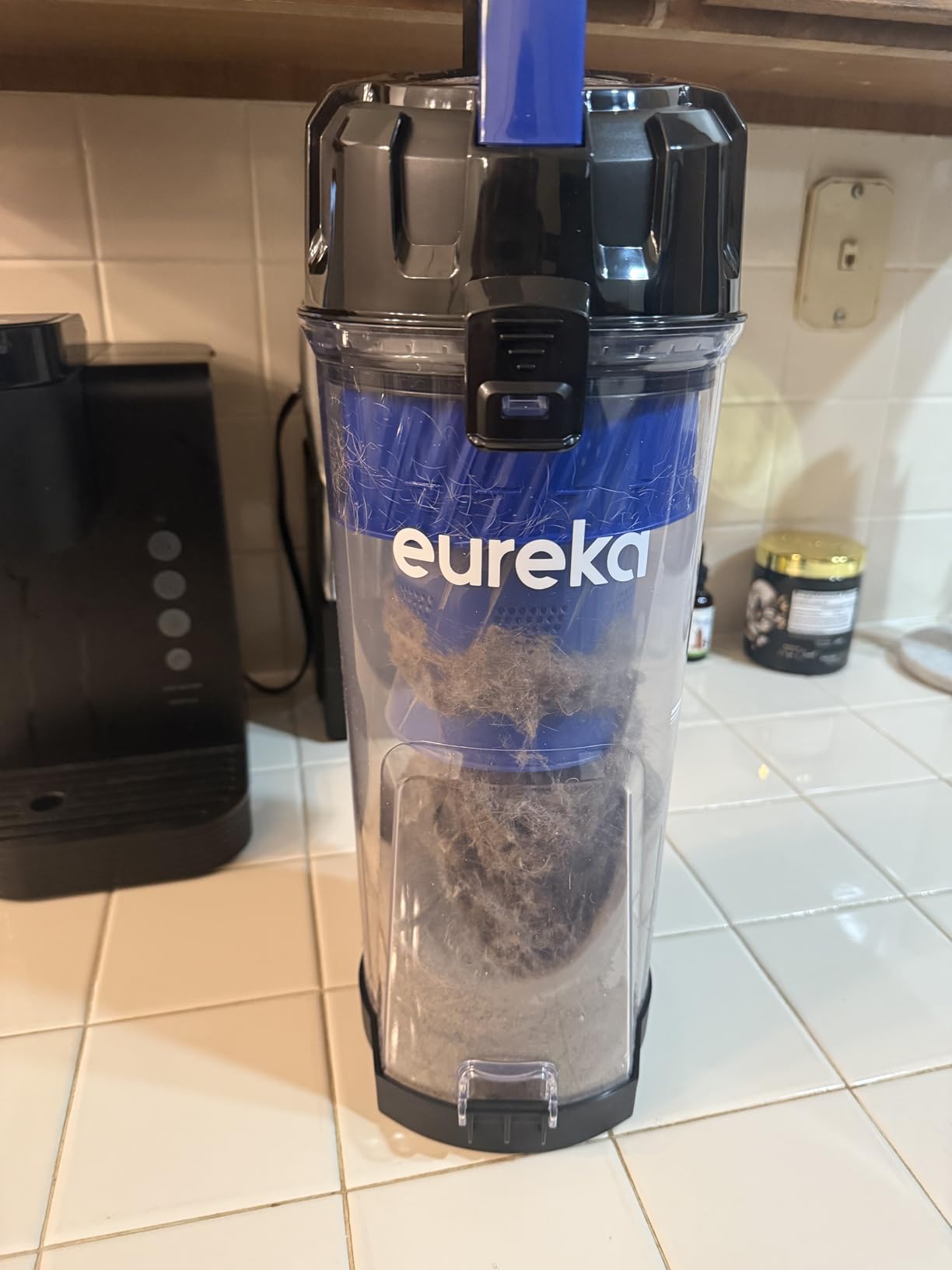 Eureka Lightweight Powerful Upright Vacuum Cleaner for Carpet and Hard Floor, PowerSpeed, New Model,Blue,black/New Model Customer Review Eureka Lightweight Powerful Upright Vacuum Cleaner for Carpet and Hard Floor, PowerSpeed, New Model,Blue,black/New Model - Customer Photo 1