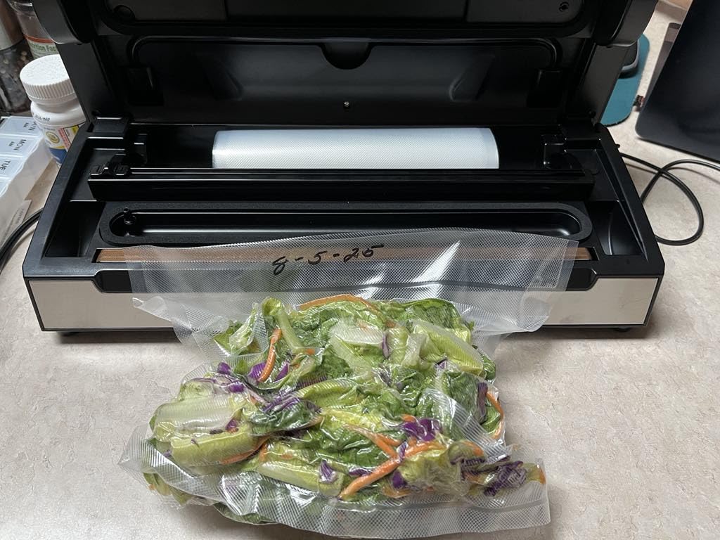 Precision Vacuum Machine,Pro Food Sealer with Built-in Cutter and Bag Storage(Up to 20 Feet Length), Both Auto&Manual Options,2 Modes,Includes 2 Bag Rolls 11 Precision Vacuum Machine,Pro Food Sealer with Built-in Cutter and Bag Storage(Up to 20 Feet Length), Both Auto&Manual Options,2 Modes,Includes 2 Bag Rolls 11