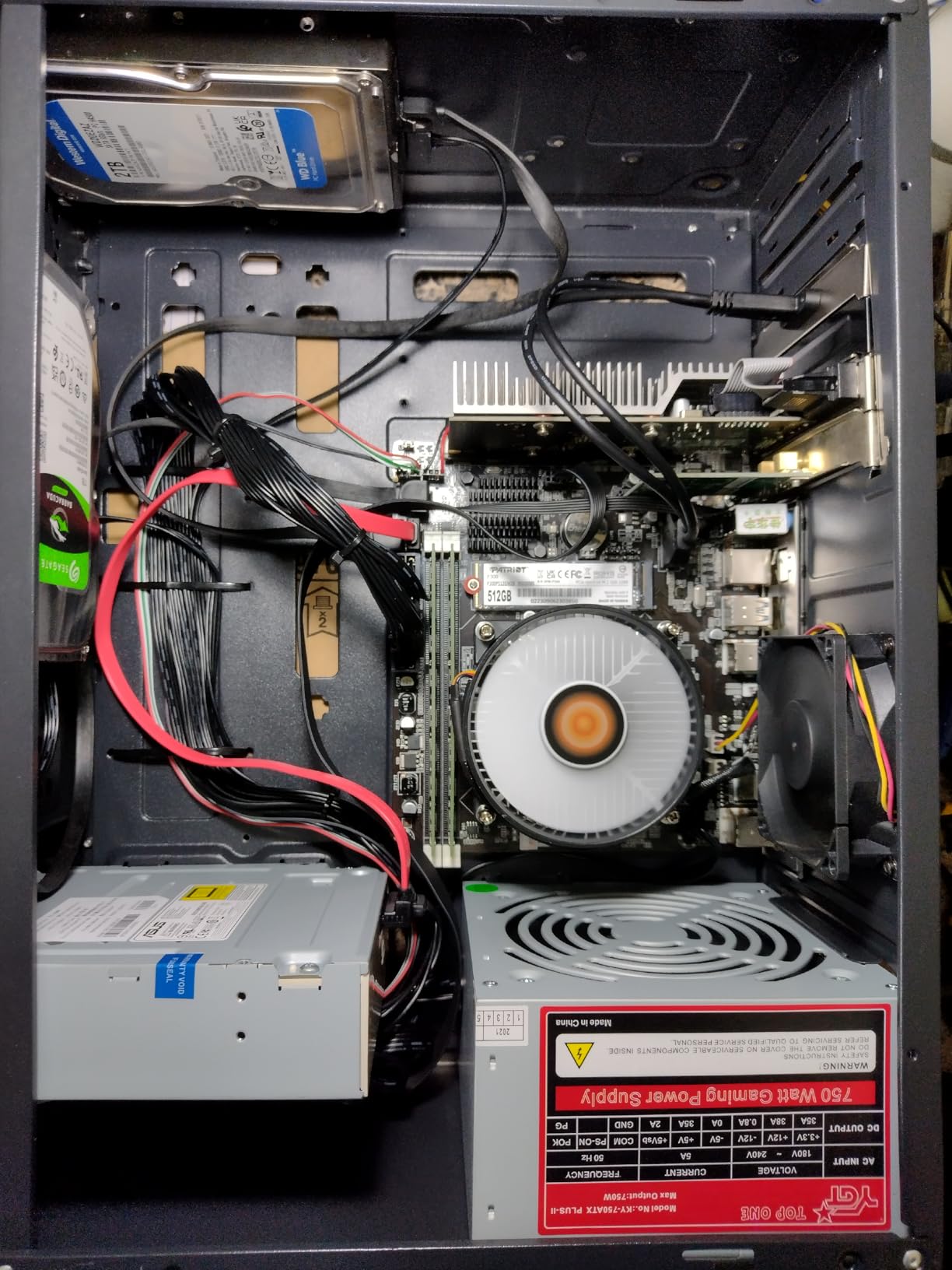 maxsun GEFORCE GT 710 2GB Low Profile Ready Small Form Factor Video Graphics Card GPU Support DirectX12 OpenGL4.5, Low Consumption, VGA, DVI-D, HDMI, HDCP, Fanless Cooling - Customer Photo 1