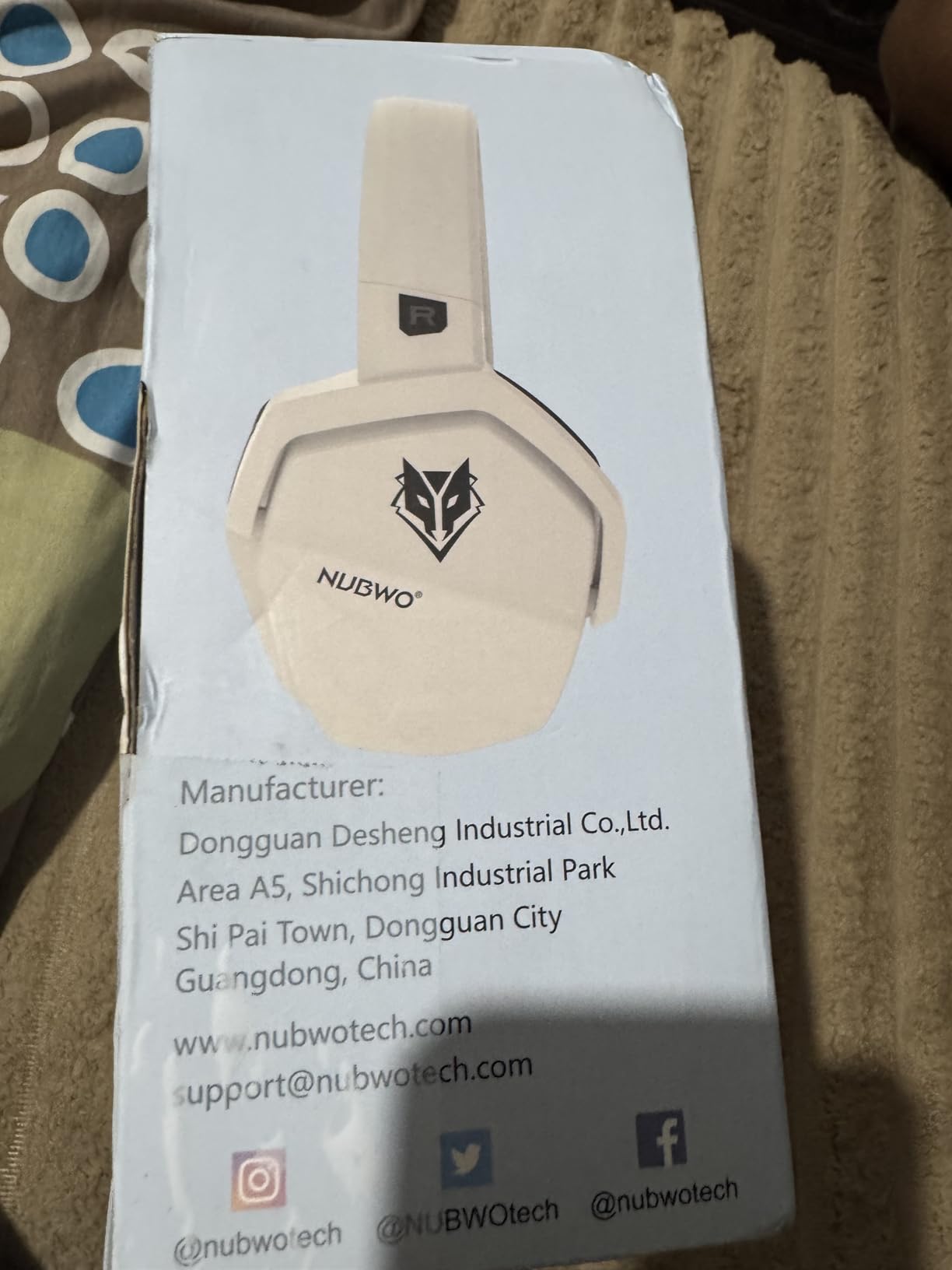 NUBWO Wireless Gaming Headset with Mic for Ps5 Ps4 PC, Zero Interference, 100-Hour Battery All-Day Play, 23ms Sync for Fortnite & Call of Duty/FPS Gamers, Triple Mode All Devices Compatible - Orange Customer Review NUBWO Wireless Gaming Headset with Mic for Ps5 Ps4 PC, Zero Interference, 100-Hour Battery All-Day Play, 23ms Sync for Fortnite & Call of Duty/FPS Gamers, Triple Mode All Devices Compatible - Orange - Customer Photo 1