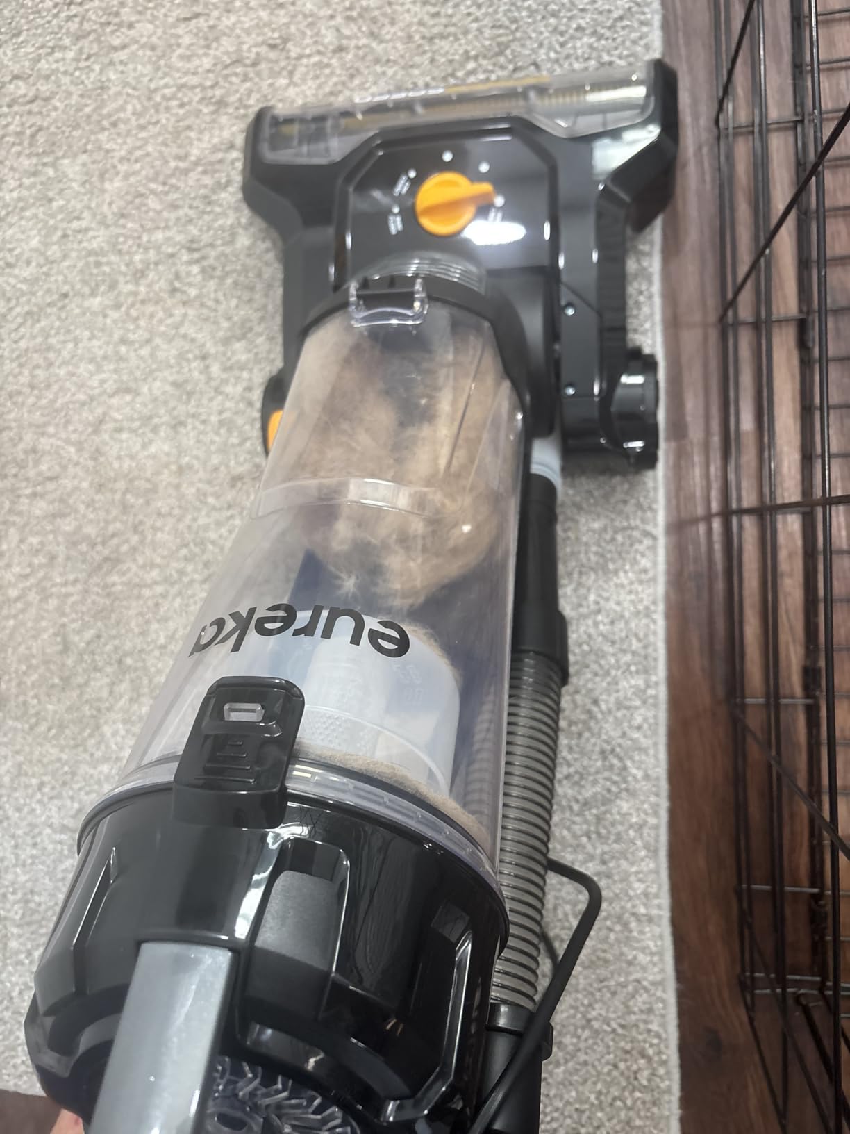 Eureka PowerSpeed Lightweight Upright Vacuum Cleaner for Carpet and Hard Floor, Powerful Bagless Upright Vacuum Cleaner for Home Pets, NEU181A, Blue - Customer Photo 1