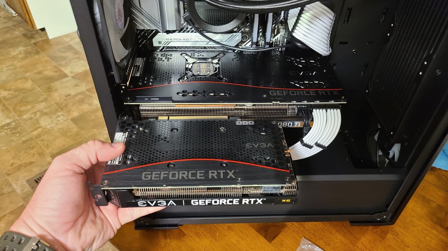 EVGA GeForce RTX 3080 Ti FTW3 ULTRA GAMING, 12G-P5-3967-KR, 12GB GDDR6X, iCX3 Technology, ARGB LED, Metal Backplate Customer Review EVGA GeForce RTX 3080 Ti FTW3 ULTRA GAMING, 12G-P5-3967-KR, 12GB GDDR6X, iCX3 Technology, ARGB LED, Metal Backplate - Customer Photo 1
