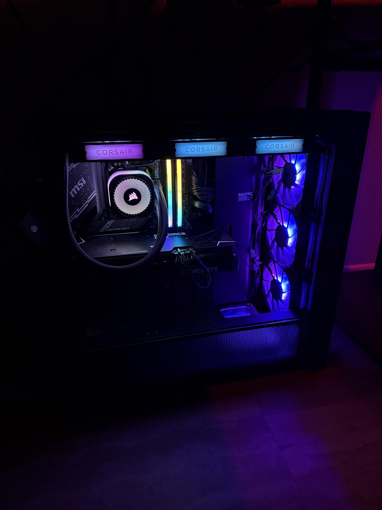 MSI Gaming GeForce RTX 3070 Ti 8GB GDRR6X Ventus 3X - Computer Graphics Card 256-Bit HDMI/DP Nvlink, Tri-Frozr 2 Ampere Architecture OC Customer Review MSI Gaming GeForce RTX 3070 Ti 8GB GDRR6X Ventus 3X - Computer Graphics Card 256-Bit HDMI/DP Nvlink, Tri-Frozr 2 Ampere Architecture OC - Customer Photo 1