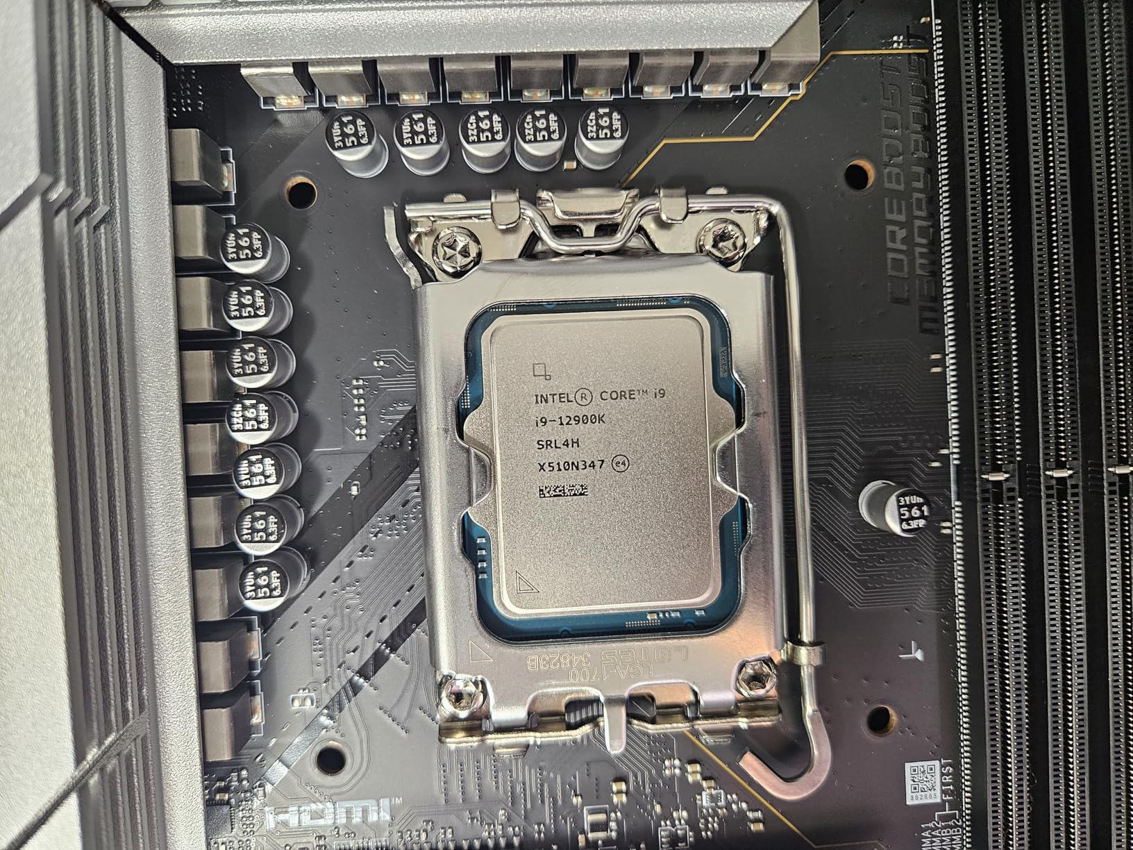 Intel Core i9-12900K Gaming Desktop Processor with Integrated Graphics and 16 (8P+8E) Cores up to 5.2 GHz Customer Review Intel Core i9-12900K Gaming Desktop Processor with Integrated Graphics and 16 (8P+8E) Cores up to 5.2 GHz - Customer Photo 1
