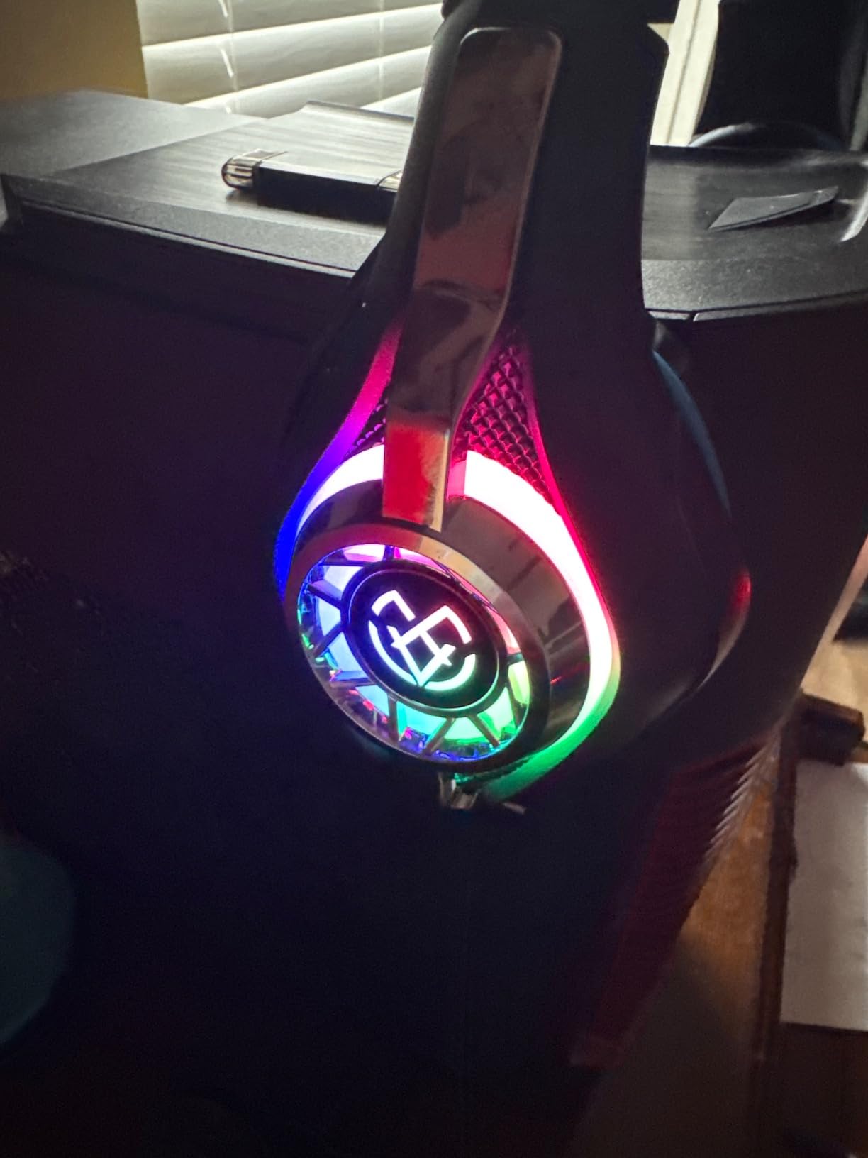 Gaming Headset for PC, Ps5, Switch, Mobile, Gaming Headphones for Nintendo with Noise Canceling Mic, Deep Bass Stereo Sound Customer Review Gaming Headset for PC, Ps5, Switch, Mobile, Gaming Headphones for Nintendo with Noise Canceling Mic, Deep Bass Stereo Sound - Customer Photo 1