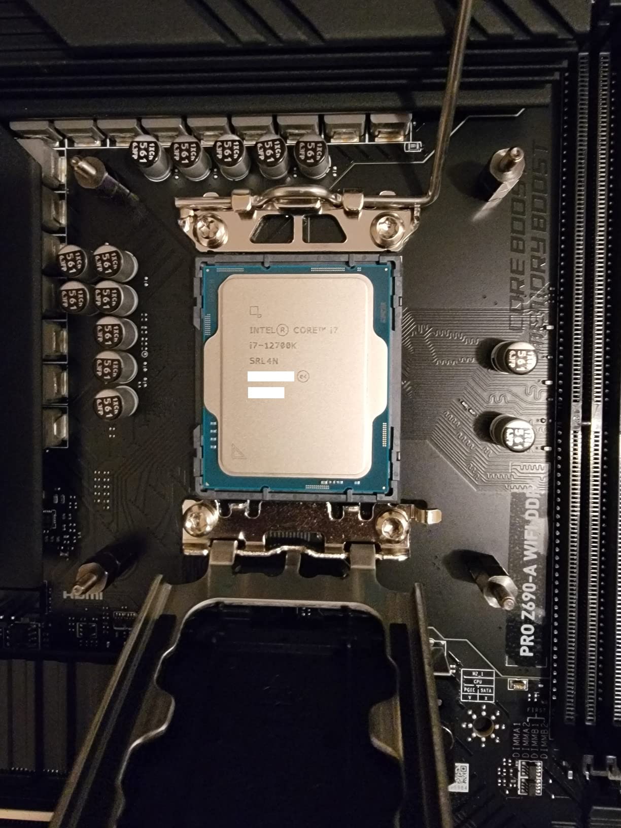 Intel Core i7-12700K Gaming Desktop Processor with Integrated Graphics and 12 (8P+4E) Cores up to 5.0 GHz Unlocked LGA1700 600 Series Chipset 125W Customer Review Intel Core i7-12700K Gaming Desktop Processor with Integrated Graphics and 12 (8P+4E) Cores up to 5.0 GHz Unlocked LGA1700 600 Series Chipset 125W - Customer Photo 2