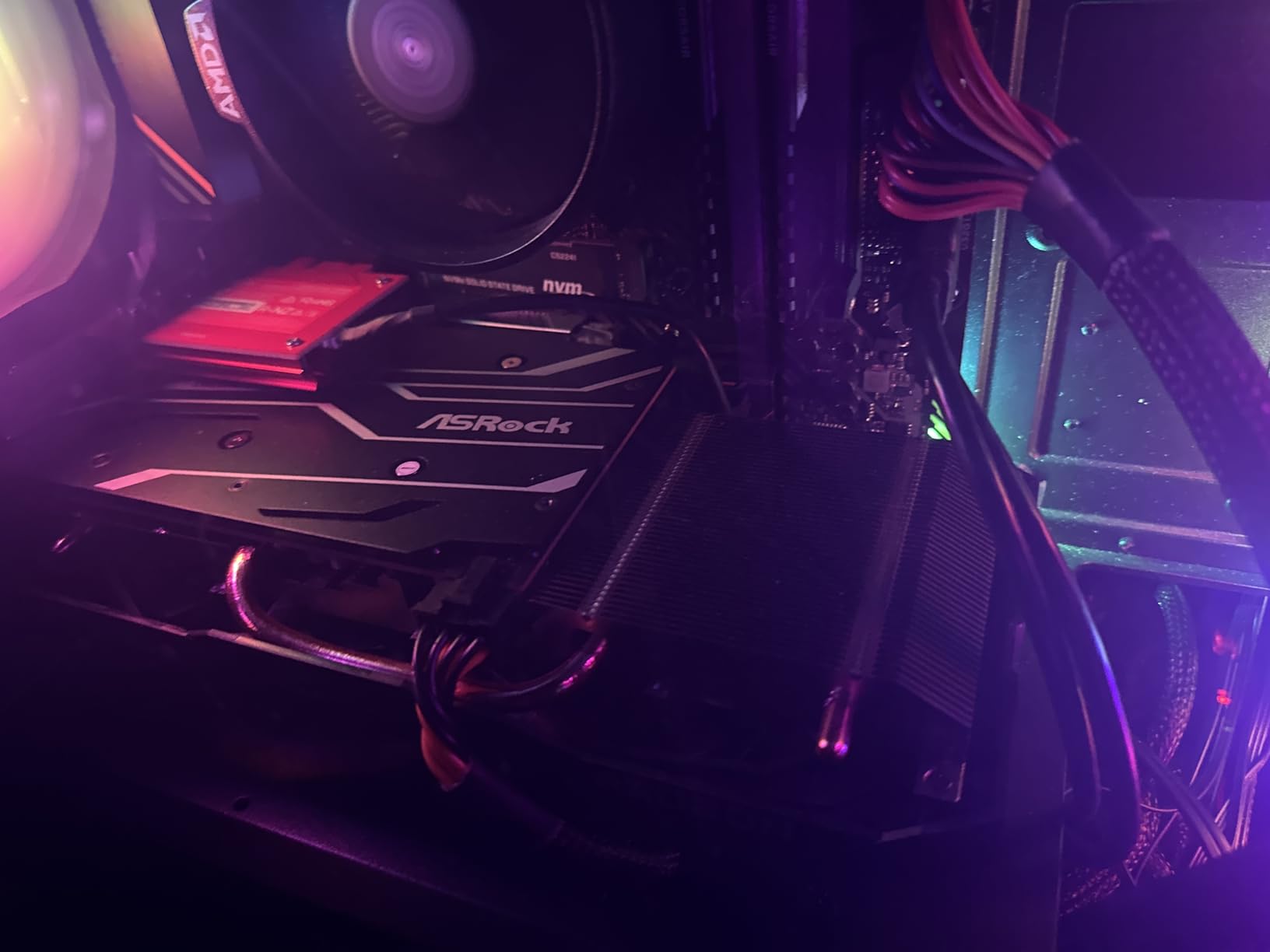 ASRock AMD Radeon RX 6600 Challenger D 8GB GDDR6 DisplayPort 14Gbps HDMI 0dB Silent Cooling 128-bit 7680 x 4320 Dual Fan Graphics Card PCI Express 4.0 x8 8-pin Customer Review ASRock AMD Radeon RX 6600 Challenger D 8GB GDDR6 DisplayPort 14Gbps HDMI 0dB Silent Cooling 128-bit 7680 x 4320 Dual Fan Graphics Card PCI Express 4.0 x8 8-pin - Customer Photo 2