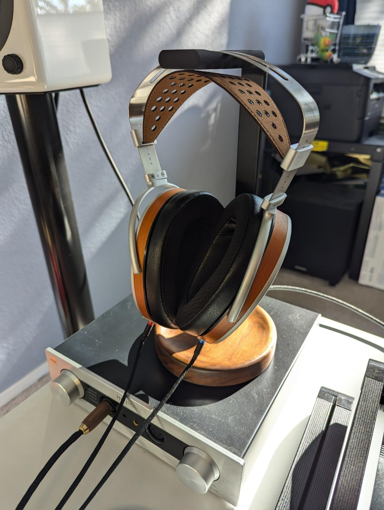 HIFIMAN HE1000 Stealth Magnet Planar Magnetic Reference Headphones - Customer Photo 1