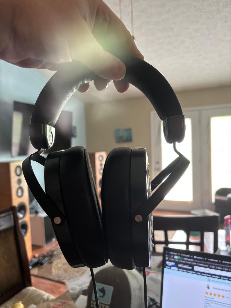 HIFIMAN Edition XS Full-Size Over-Ear Open-Back Planar Magnetic Hi-Fi Headphones with Stealth Magnets Design, Adjustable Headband, Detachable Cable for Audiophiles, Home, Studio-Black - Customer Photo 1