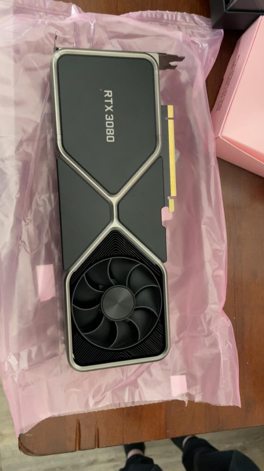 Nvidia 3080 Founders Edition (Renewed) Customer Review Nvidia 3080 Founders Edition (Renewed) - Customer Photo 1