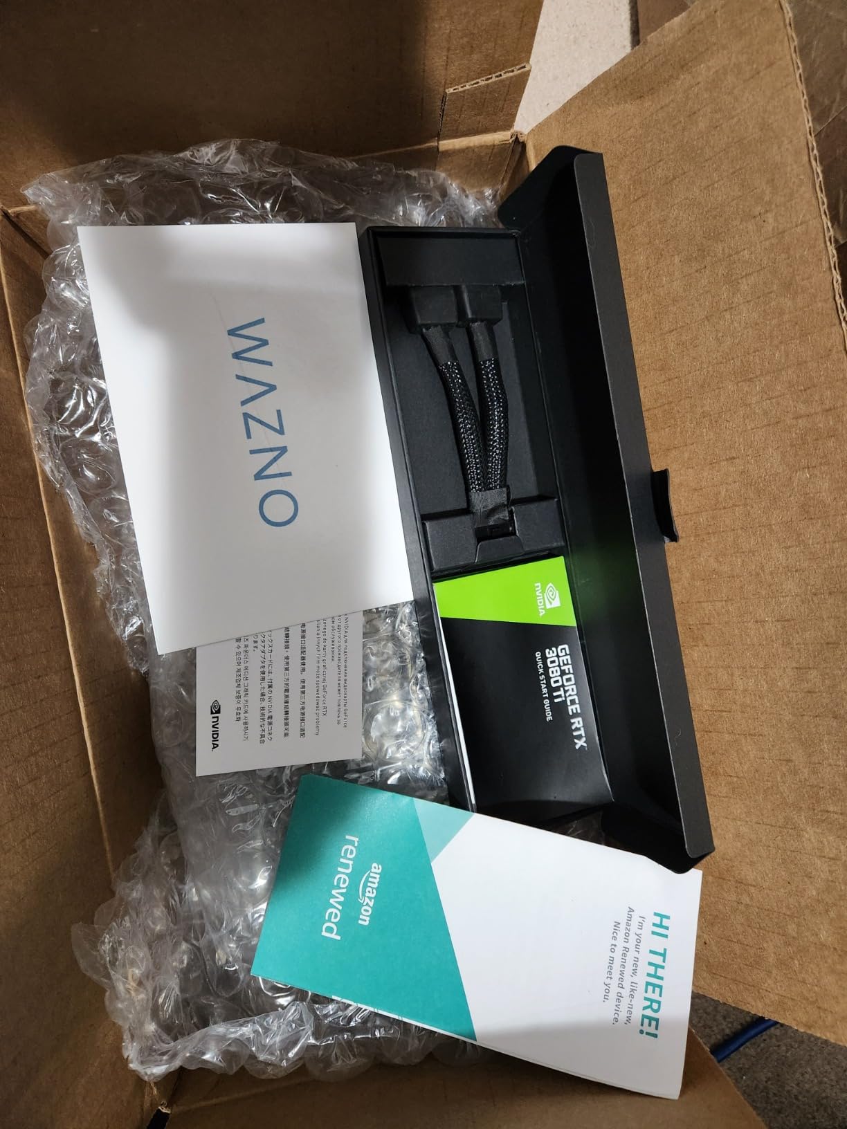Geforce RTX 3080 Ti 12GB GDDR6X PCI Express 4.0 Graphics Card Titanium and Black (Renewed) Customer Review Geforce RTX 3080 Ti 12GB GDDR6X PCI Express 4.0 Graphics Card Titanium and Black (Renewed) - Customer Photo 2