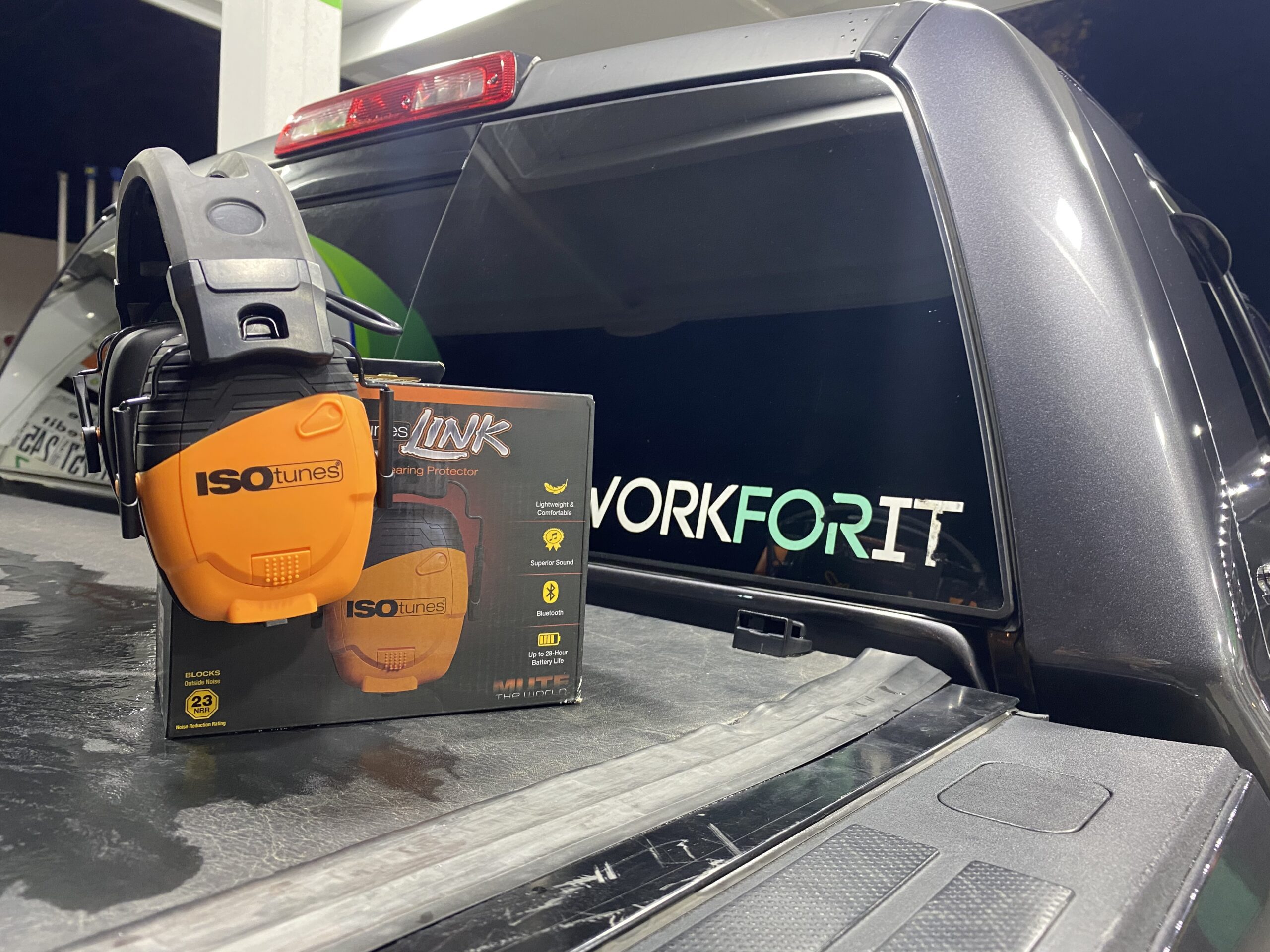ISOtunes LINK Bluetooth Earmuff – Ear Protection Headphones for Work, Mowing, & Construction, 25 NRR OSHA Approved Headphones Customer Review ISOtunes LINK Bluetooth Earmuff – Ear Protection Headphones for Work, Mowing, & Construction, 25 NRR OSHA Approved Headphones - Customer Photo 1