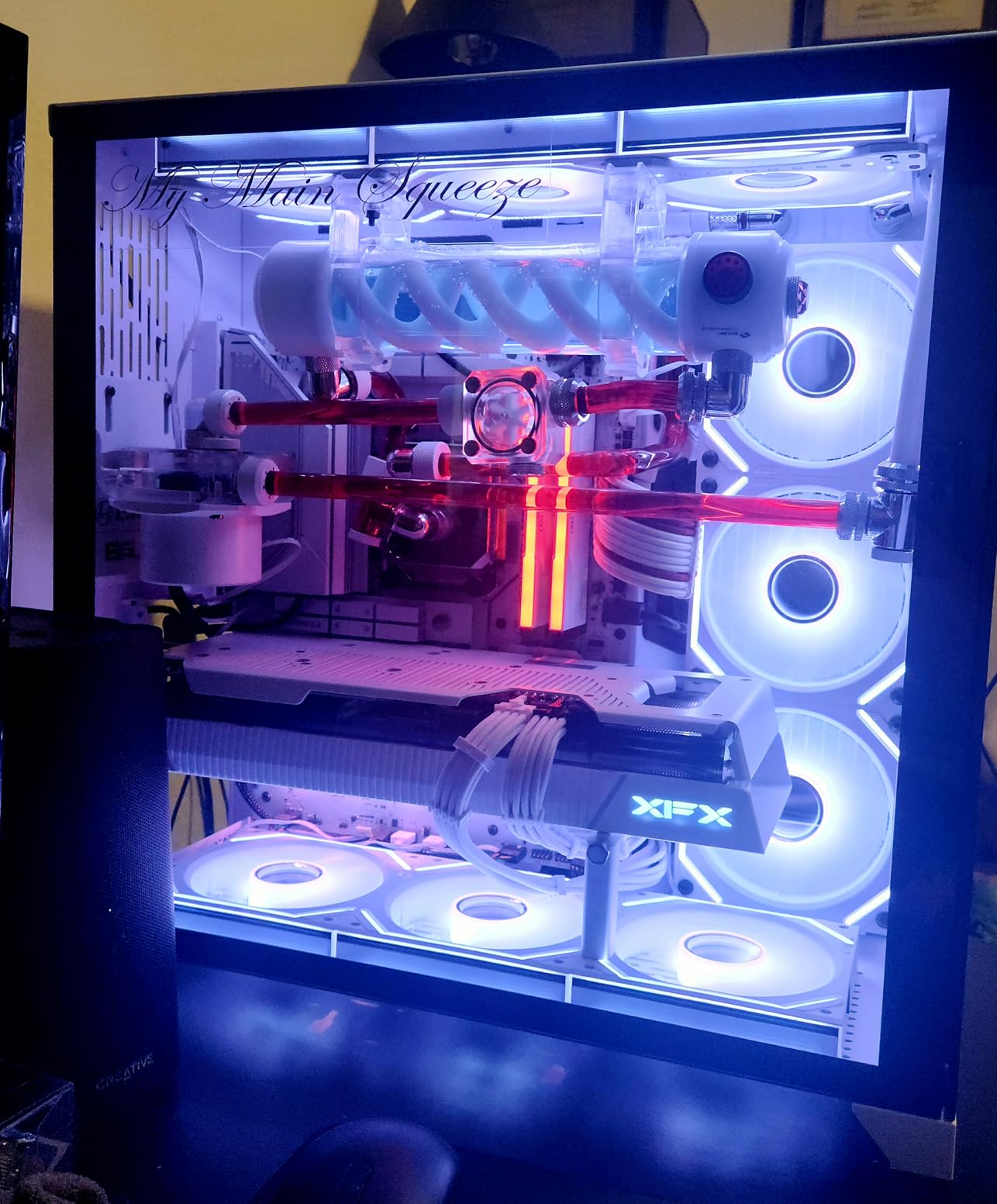 Bykski CPU-XPR-C-M High-Efficiency CPU Water Cooling Block - Featuring High Flow Optimized 0.2mm Fins - Clean Design - for AMD Ryzen 3/5/7/9 (AM4/AM5) - Black - Customer Photo 1