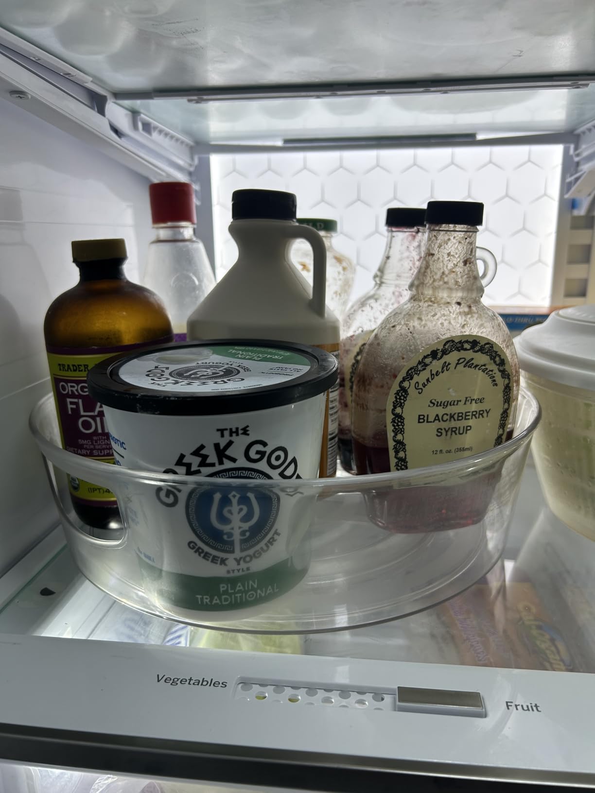 4 Pack Lazy Susan Organizer for Cabinet, Upgraded 11.5