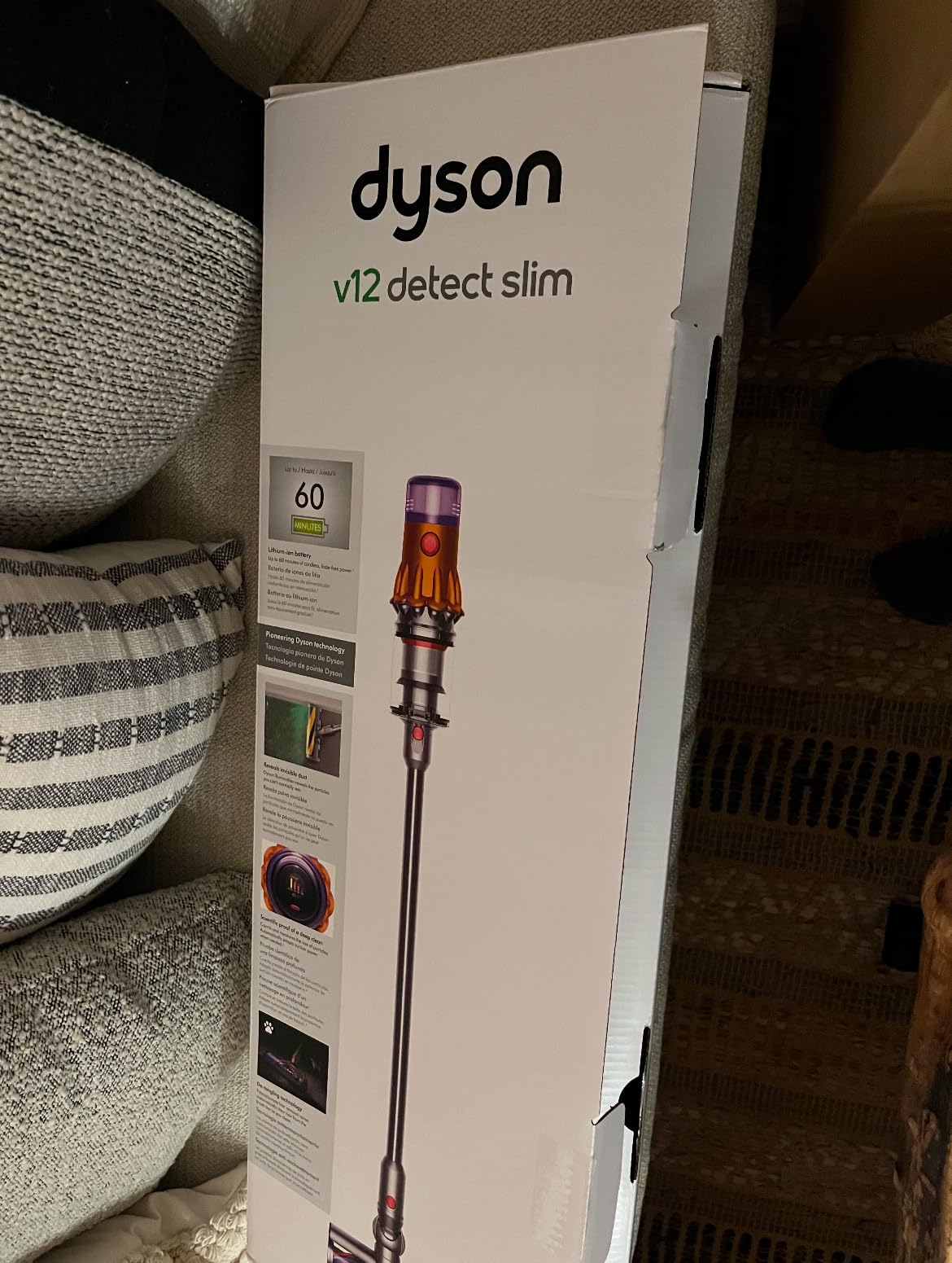Dyson V12 Detect Slim Absolute Cordless Handheld Vacuum Cleaner Customer Review Dyson V12 Detect Slim Absolute Cordless Handheld Vacuum Cleaner - Customer Photo 1