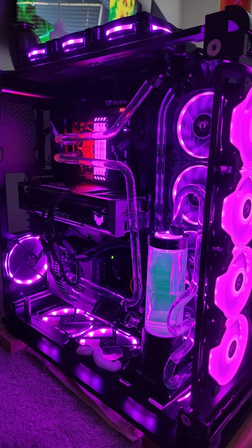 Thermaltake Pacific W8 CPU Water Block, AM5/LGA1700 Compatible, Includes Thermaltake TG-60 Metal Thermal Grease, CL-W347-CU00SL-A Silver - Customer Photo 1
