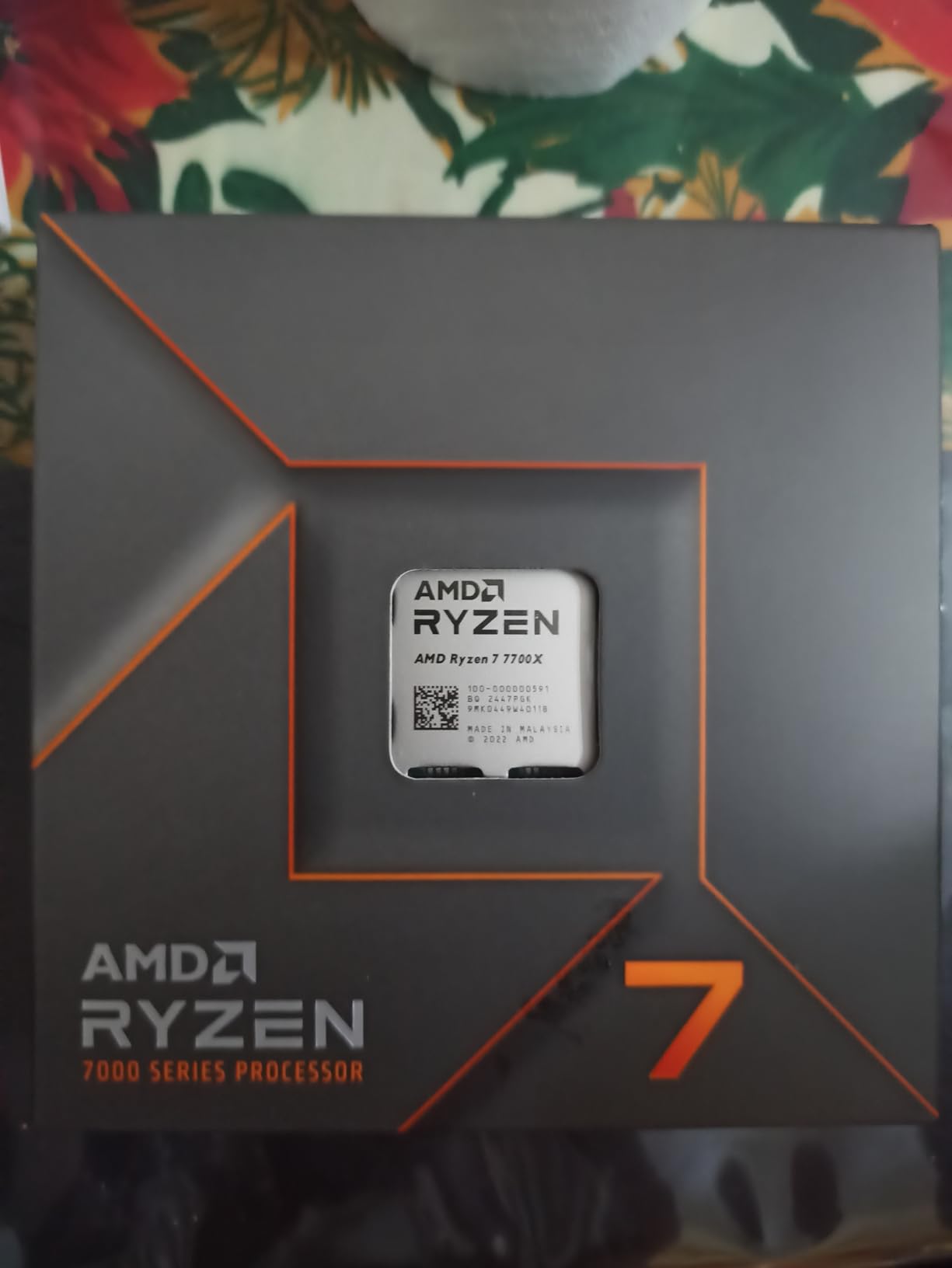 AMD Ryzen 7 7700X 8-Core, 16-Thread Unlocked Desktop Processor Customer Review AMD Ryzen 7 7700X 8-Core, 16-Thread Unlocked Desktop Processor - Customer Photo 3
