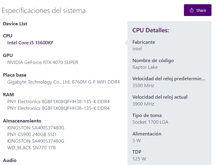 Intel Core i5-13600KF Desktop Processor 14 cores (6 P-cores + 8 E-cores) - Unlocked - Customer Photo 3
